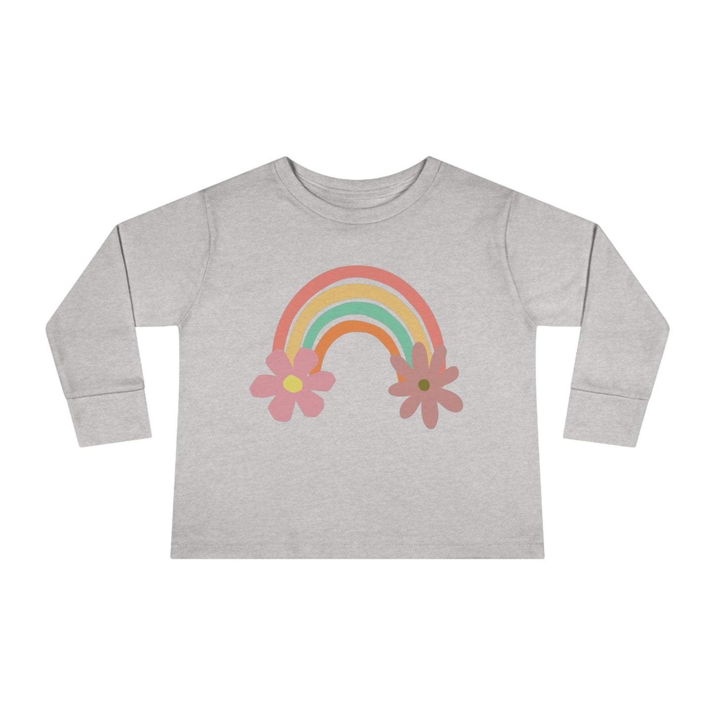 Rainbow kids long sleeve shirt, flower children shirts, free shipping, Brand63, kids apparel, Chrildrens clothes, childrens clothing sale