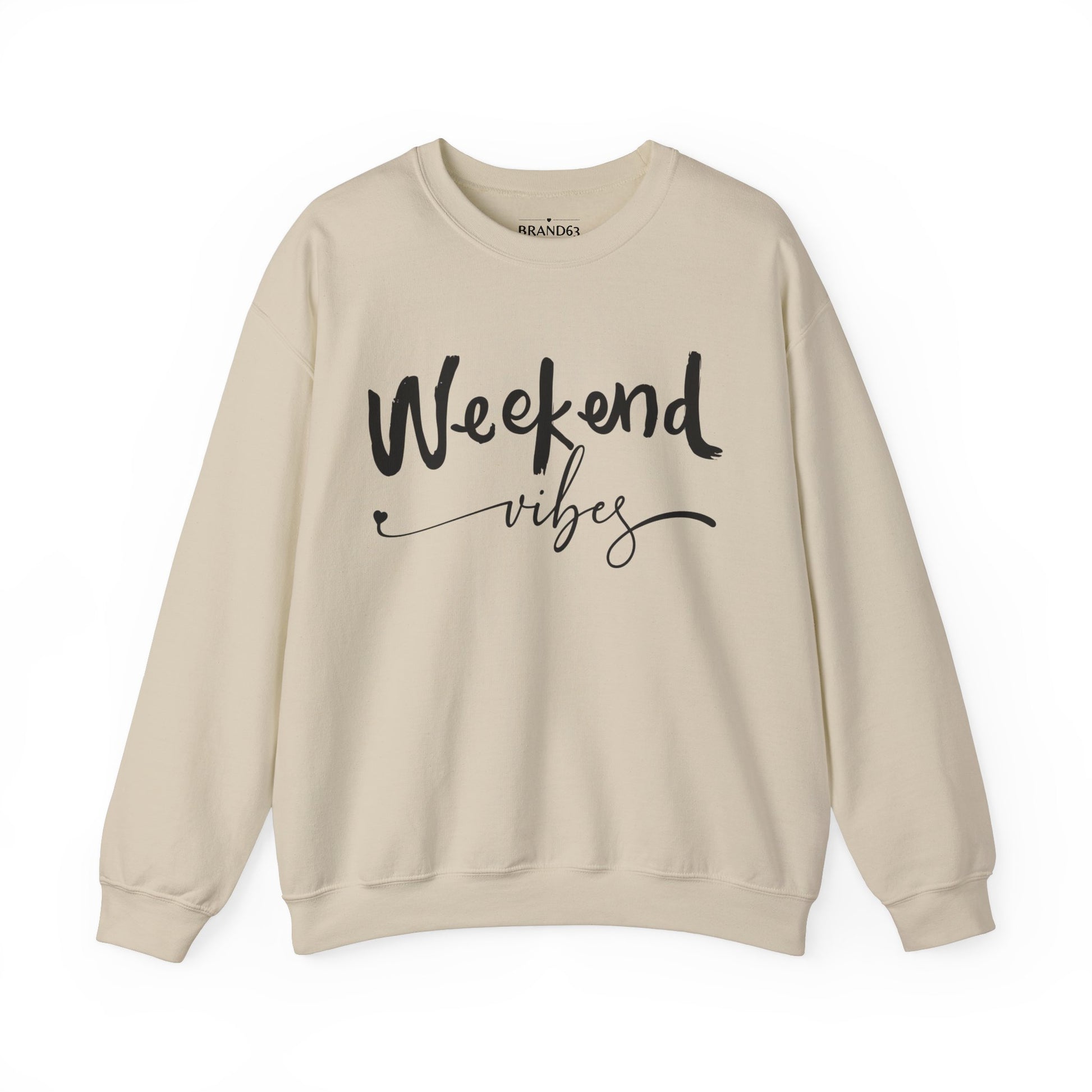 Stay Toasty with 'Weekend Vibes' Crewneck - Comfort Meets Cool! Clothing Sale. Start Your Weekend while saving money. Get the Weekend Vibes Graphic Design Sweatshirt while it's on SALE. Weekend Vibes Sweatshirt, Cozy Crewneck, Casual Style, Double-Needle Stitching, Ribbed Knit Collar, No Itch Seams, Cotton Blend, Graphic Sweatshirt.  Enjoy Life Save Money. Better than Amazon.com. Better Than Walmart.com. Better Thank Target.com. Etsy Find. Shop Small Business, Women Owned Business. 