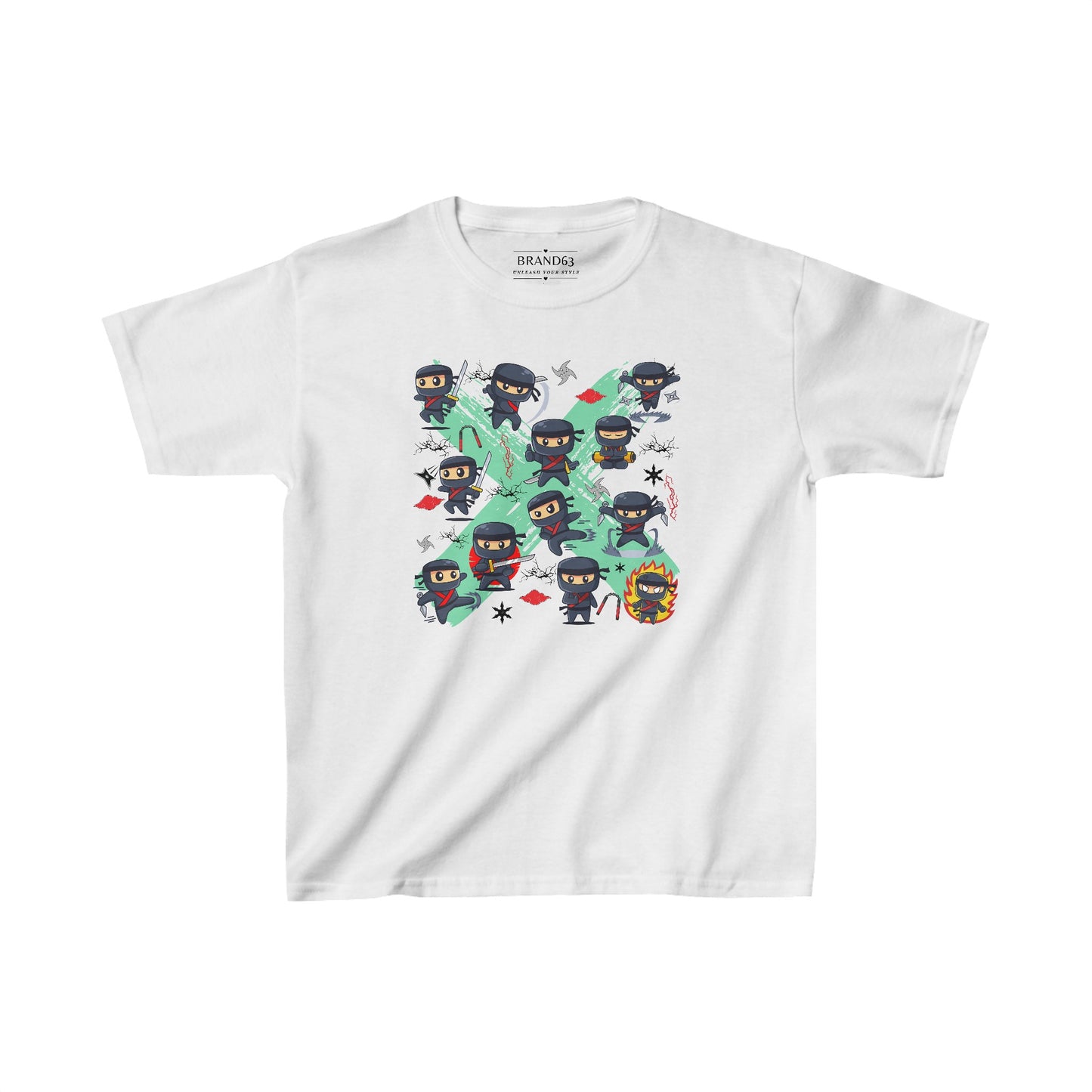 Ninja Warriors Kids Cotton T-Shirt