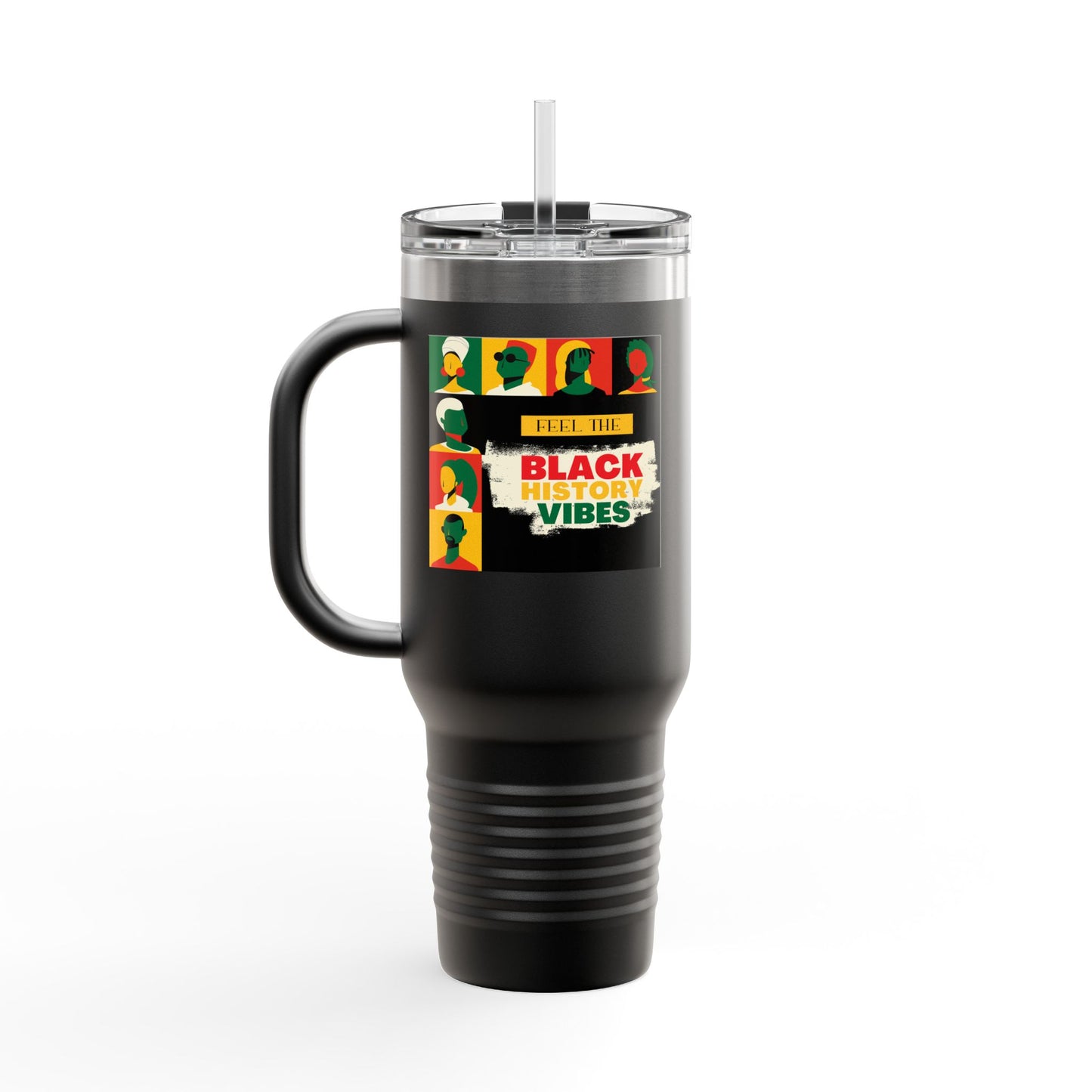 Travel Mug - Black History Month Black Culture Design