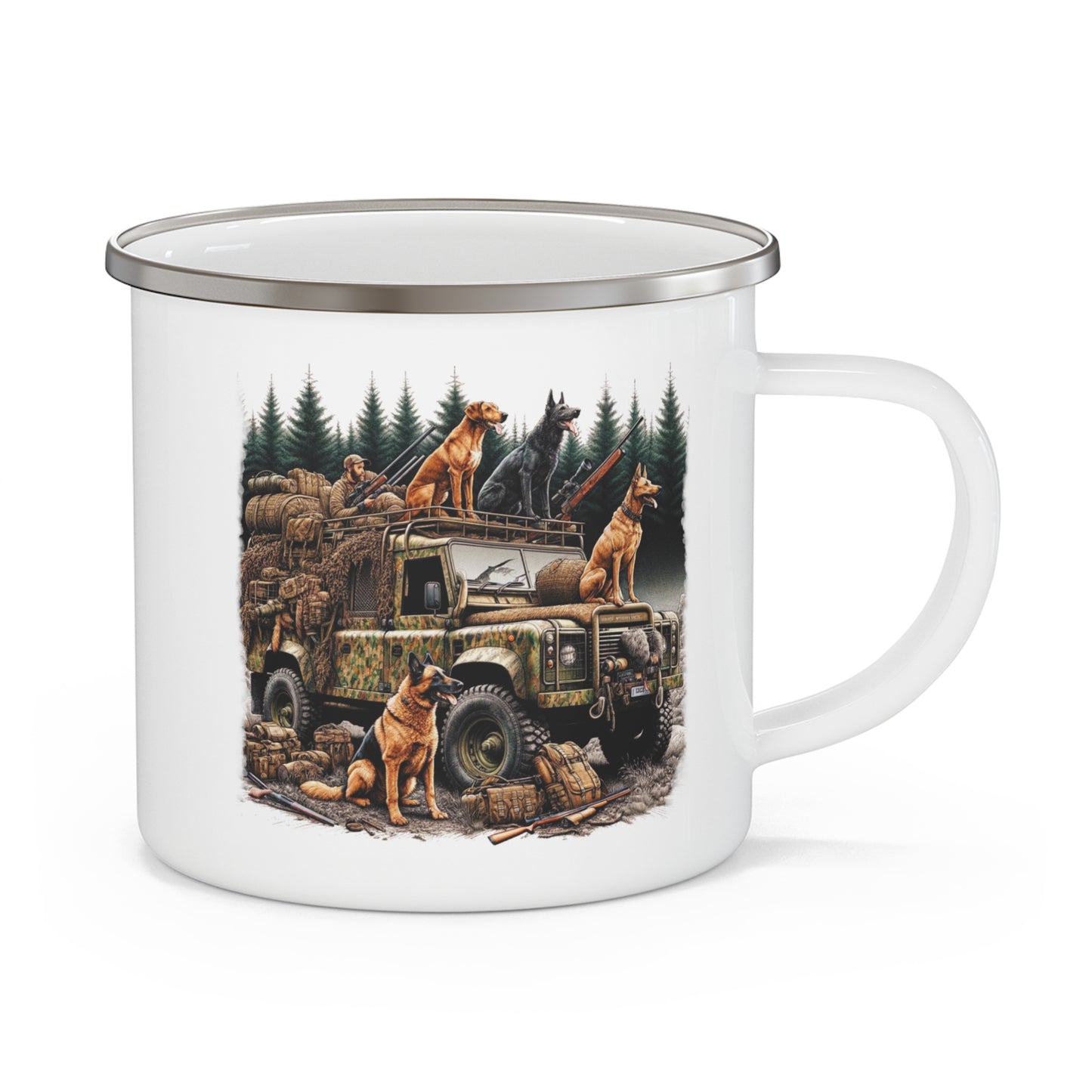 The Hunt Outdoor Adventure Camping Mug