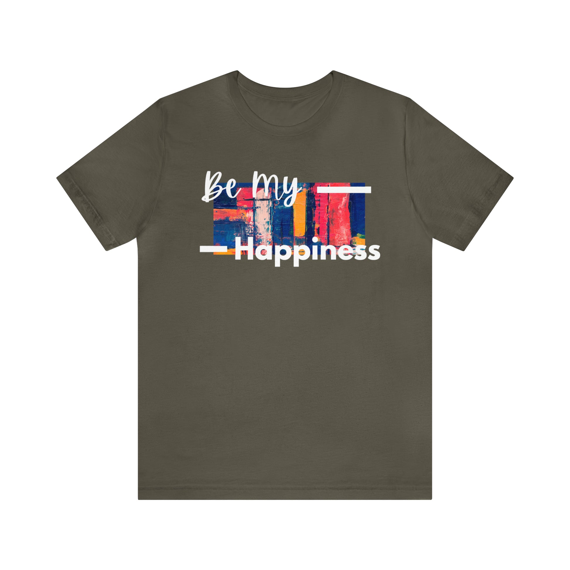 Put a little happiness in your day by adding our Soft cotton Graphic T-shirt to your daily vibe. free shipping, brand63.com, summer tshirt, summer apparel, custom tshirts for men and women, mental health tshirt, self-care