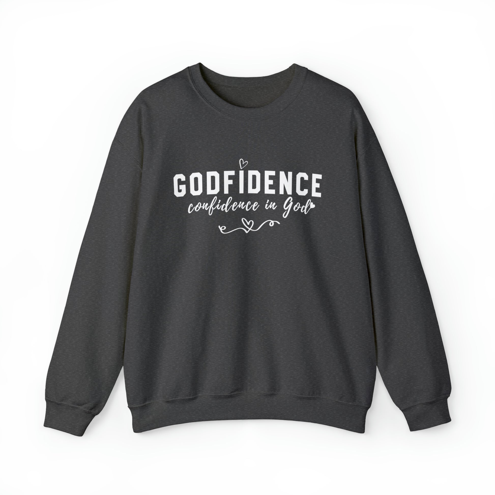 Gospel clothing, Christian Sweatshirt, Christian Affirmation, God Sweatshirt, Church clothes, Church shirt, Godfidence, Free Shipping, Christian Ware, Devotion Shirt, Faith Shirt, Faith Sweatshirt, Brand63.com, Mental Health