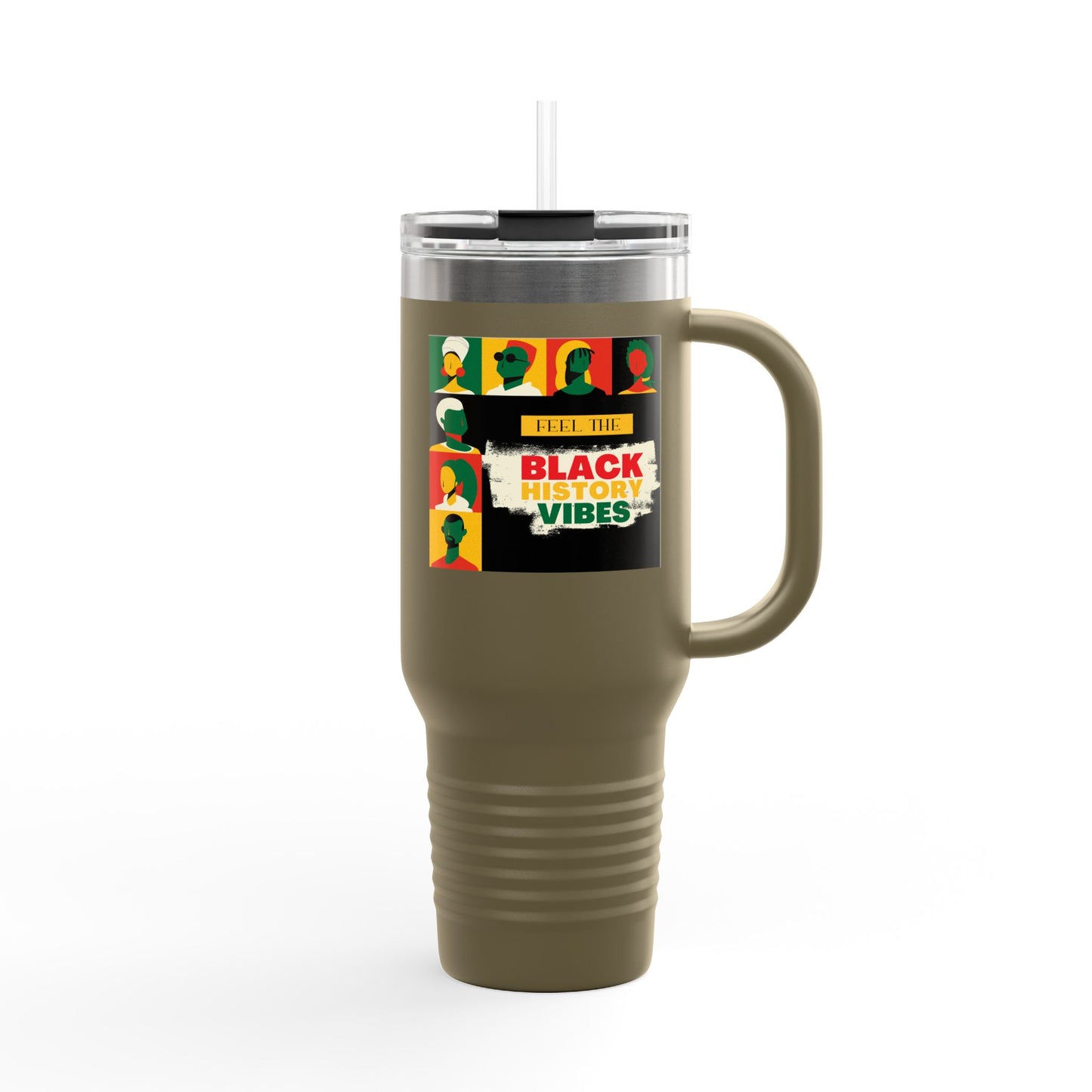 Travel Mug - Black History Month Black Culture Design