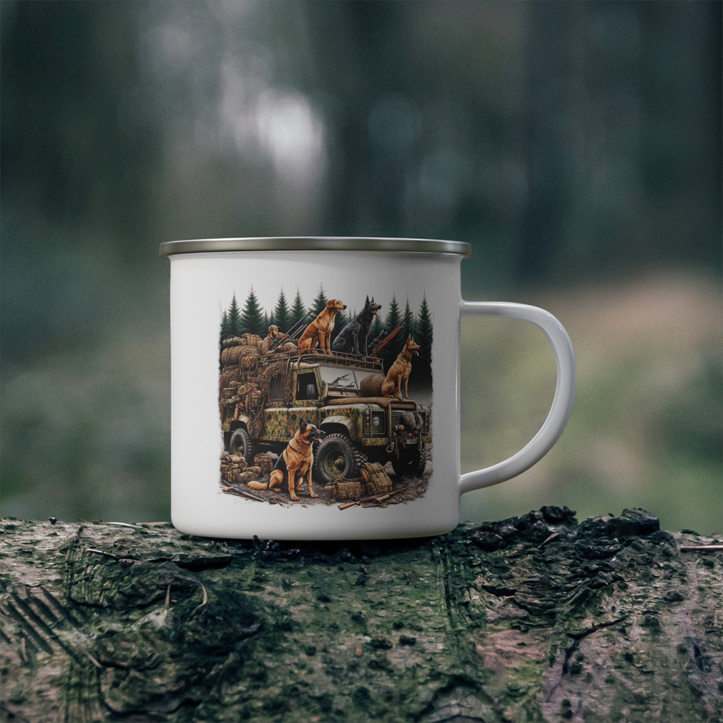 The Hunt Outdoor Adventure Camping Mug