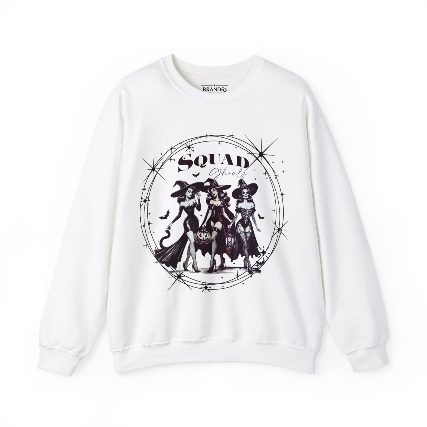 Squad Ghouls Witchy Halloween Sweatshirt