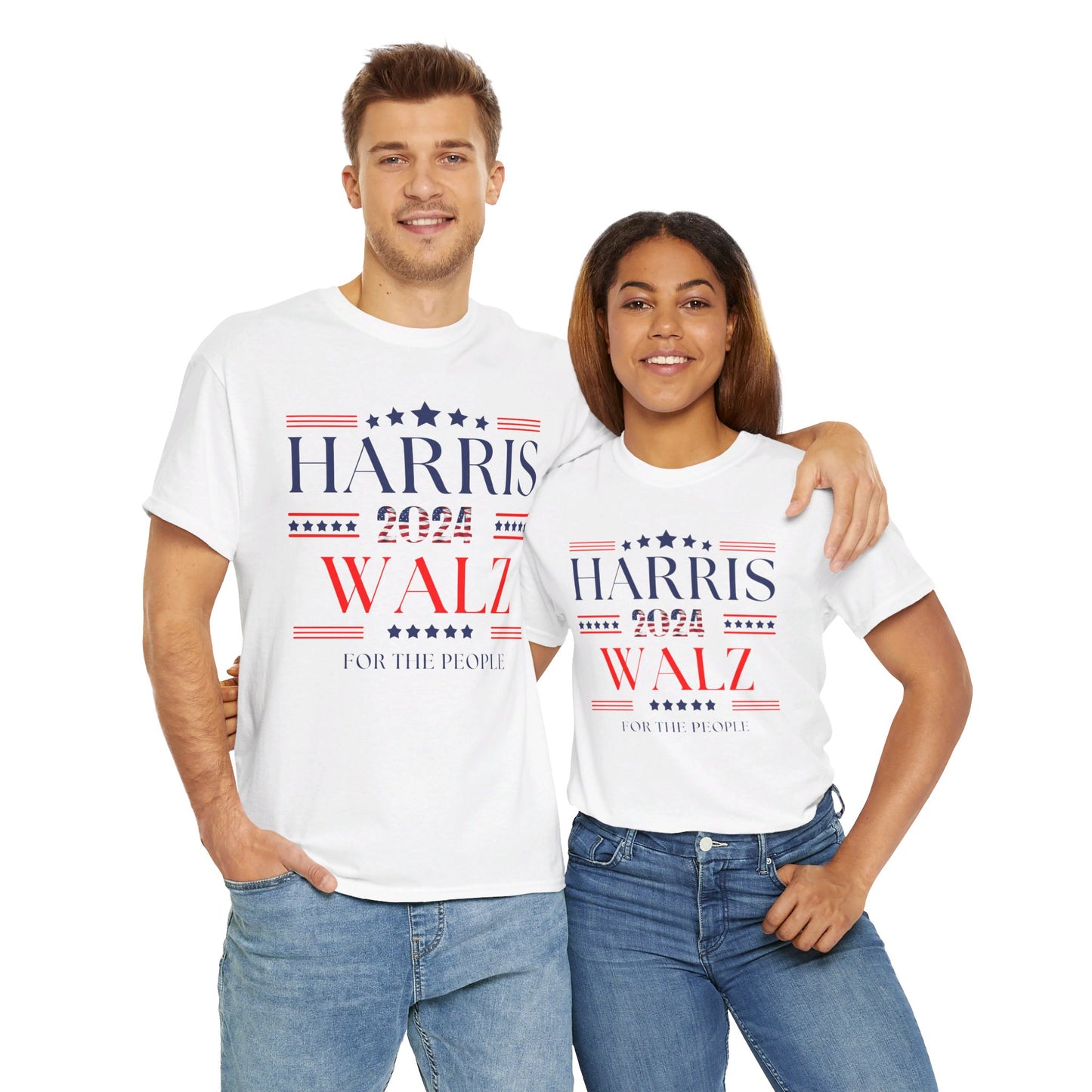 Harris / Walz 2024 Campaign Cotton T-Shirt