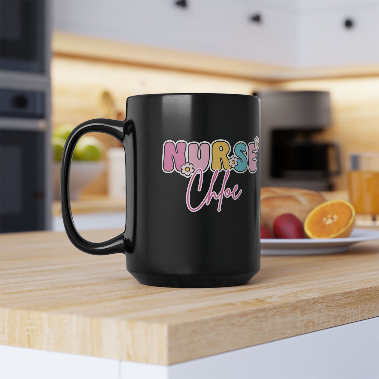 Personalized Nurse Mug - Your Name On A Cute Coffee Mug