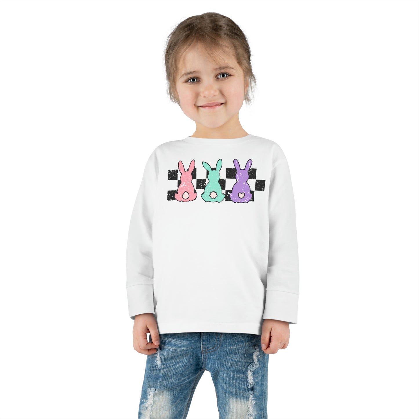 Easter Bunny Parade Toddler Long-Sleeve Shirt