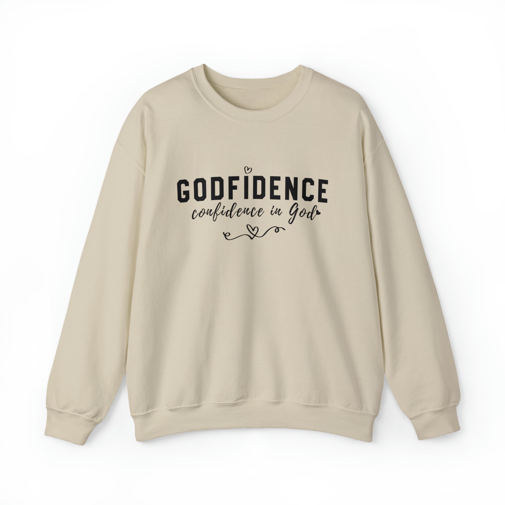 Gospel clothing, Christian Sweatshirt, Christian Affirmation, God Sweatshirt, Church clothes, Church shirt, Godfidence, Free Shipping, Christian Ware, Devotion Shirt, Faith Shirt, Faith Sweatshirt, Brand63.com, Mental Health