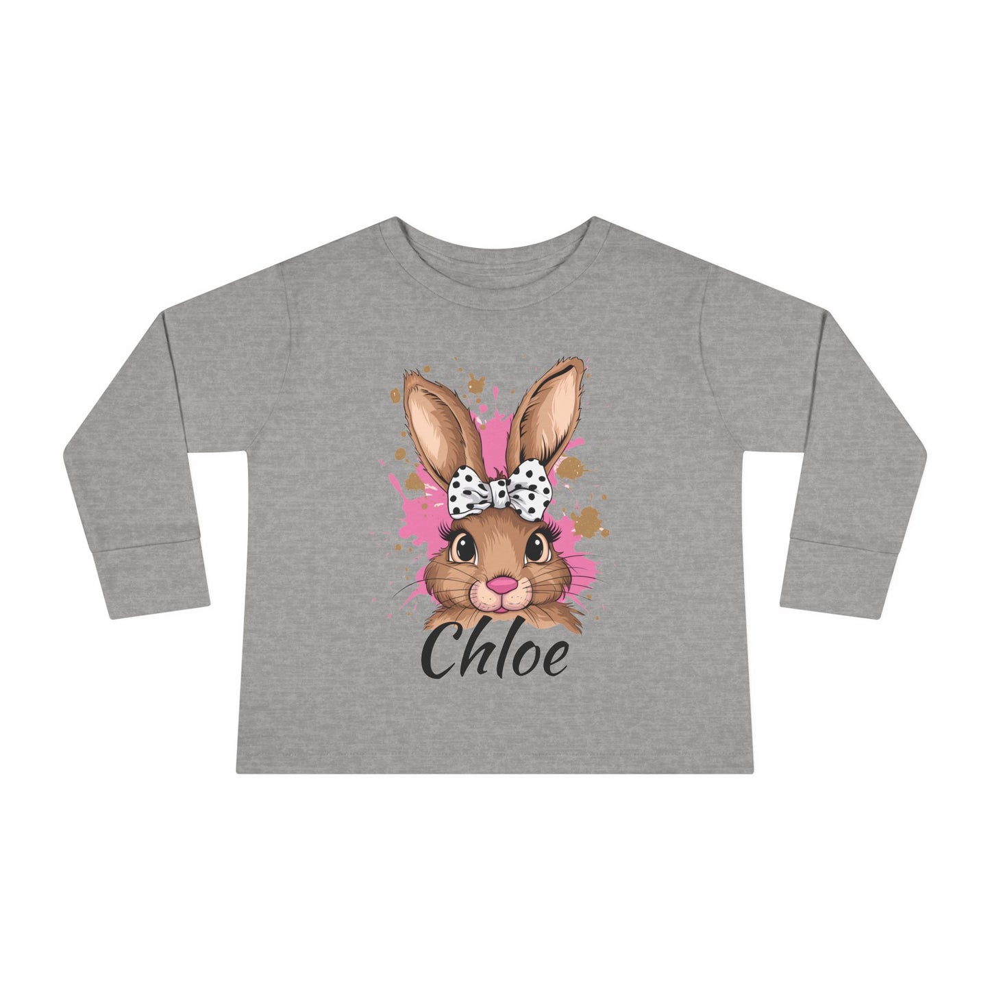 Personalized Easter Bunny Toddler Tee