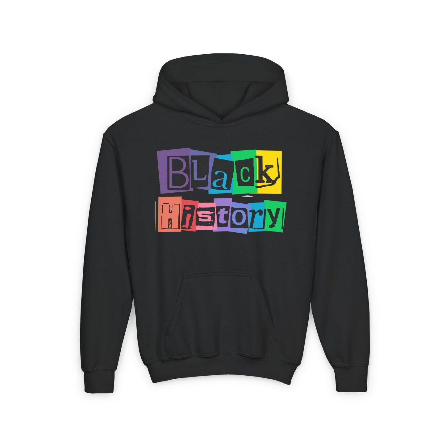 Youth Black History Heritage Iconic Hoodie | Famous Black Icons Hoodie