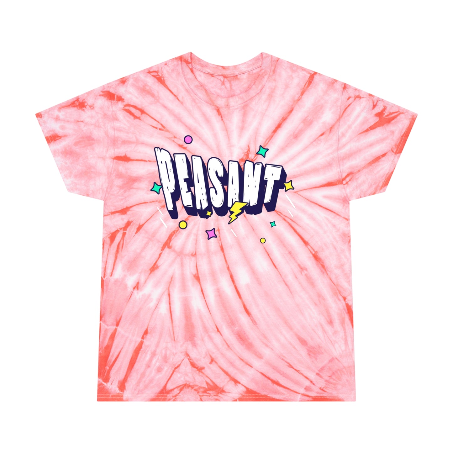 Peasant Sarcastic Funny Tie-Dye Tee, Cyclone Shirt