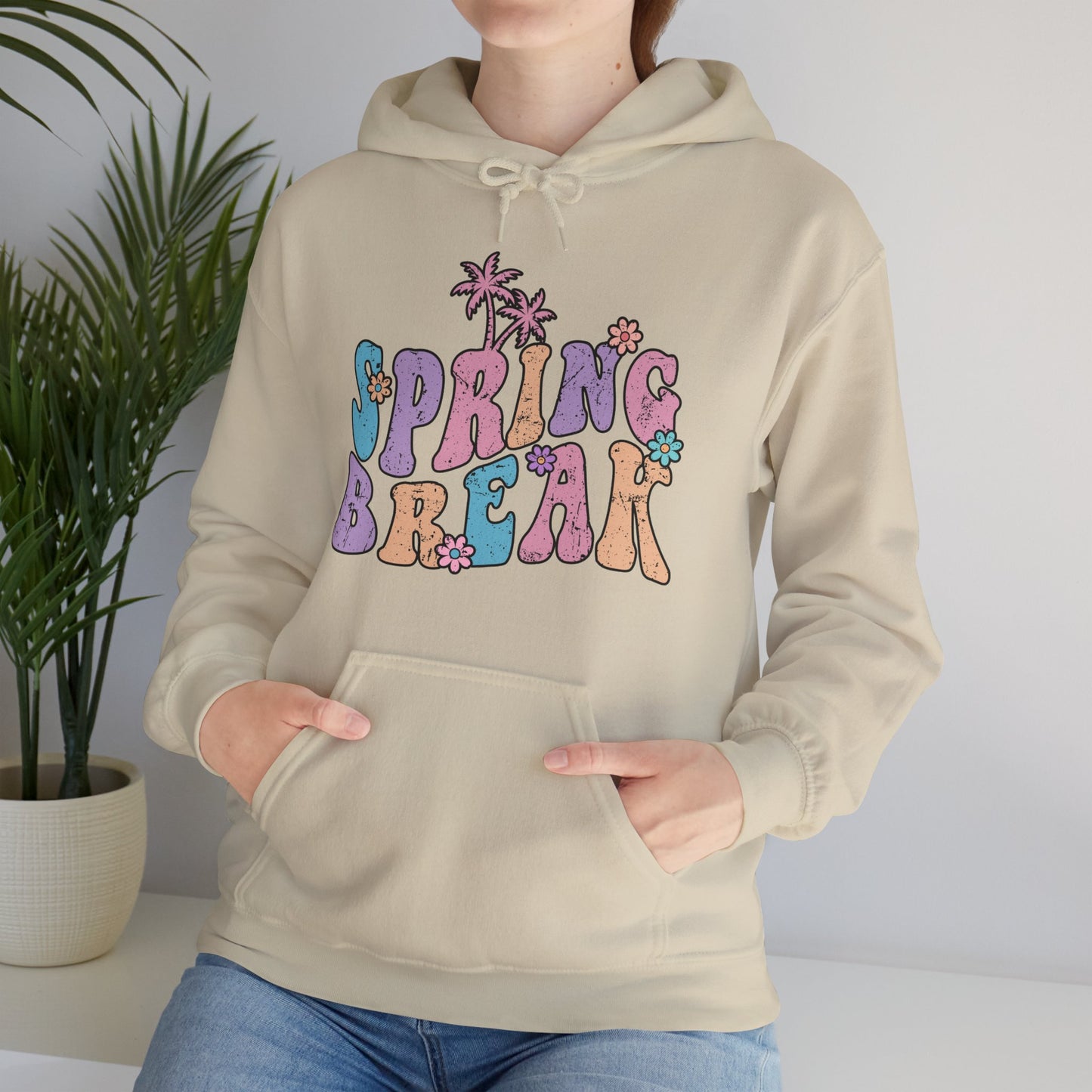 BonFire Spring Break heavy hoodie