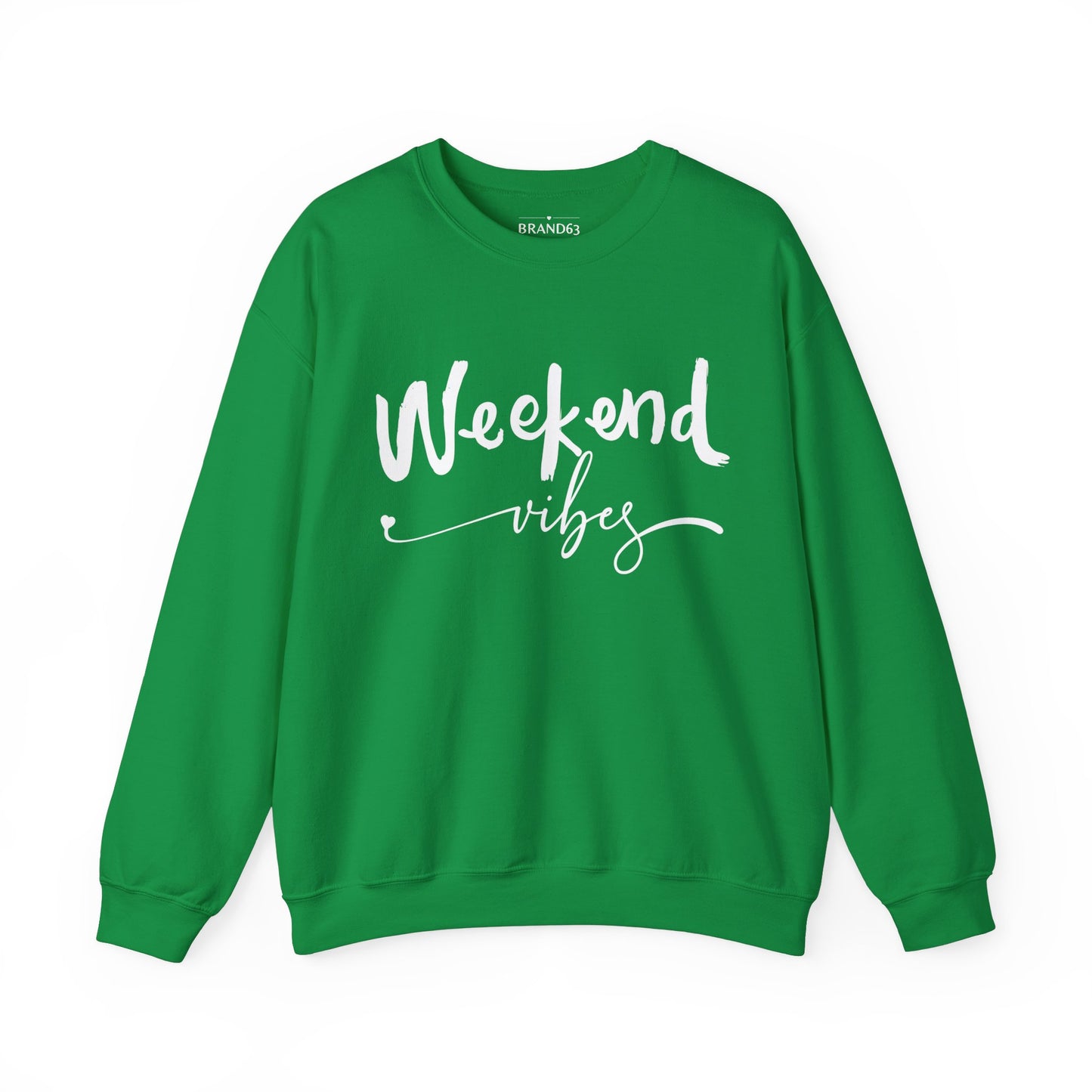 Stay Toasty with 'Weekend Vibes' Crewneck - Comfort Meets Cool! Clothing Sale. Start Your Weekend while saving money. Get the Weekend Vibes Graphic Design Sweatshirt while it's on SALE. Weekend Vibes Sweatshirt, Cozy Crewneck, Casual Style, Double-Needle Stitching, Ribbed Knit Collar, No Itch Seams, Cotton Blend, Graphic Sweatshirt.  Enjoy Life Save Money. Better than Amazon.com. Better Than Walmart.com. Better Thank Target.com. Etsy Find. Shop Small Business, Women Owned Business. 