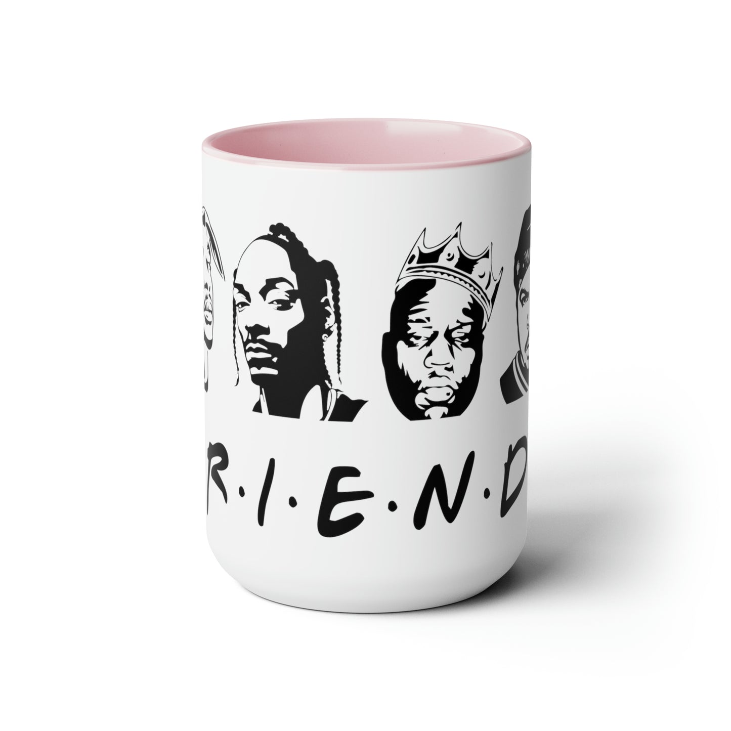 Tupac-Snoop-Dogg-The-Notorious-BIG-ICE-CUBE-15 oz ceramic mug-Legendary-Rappers-Cup