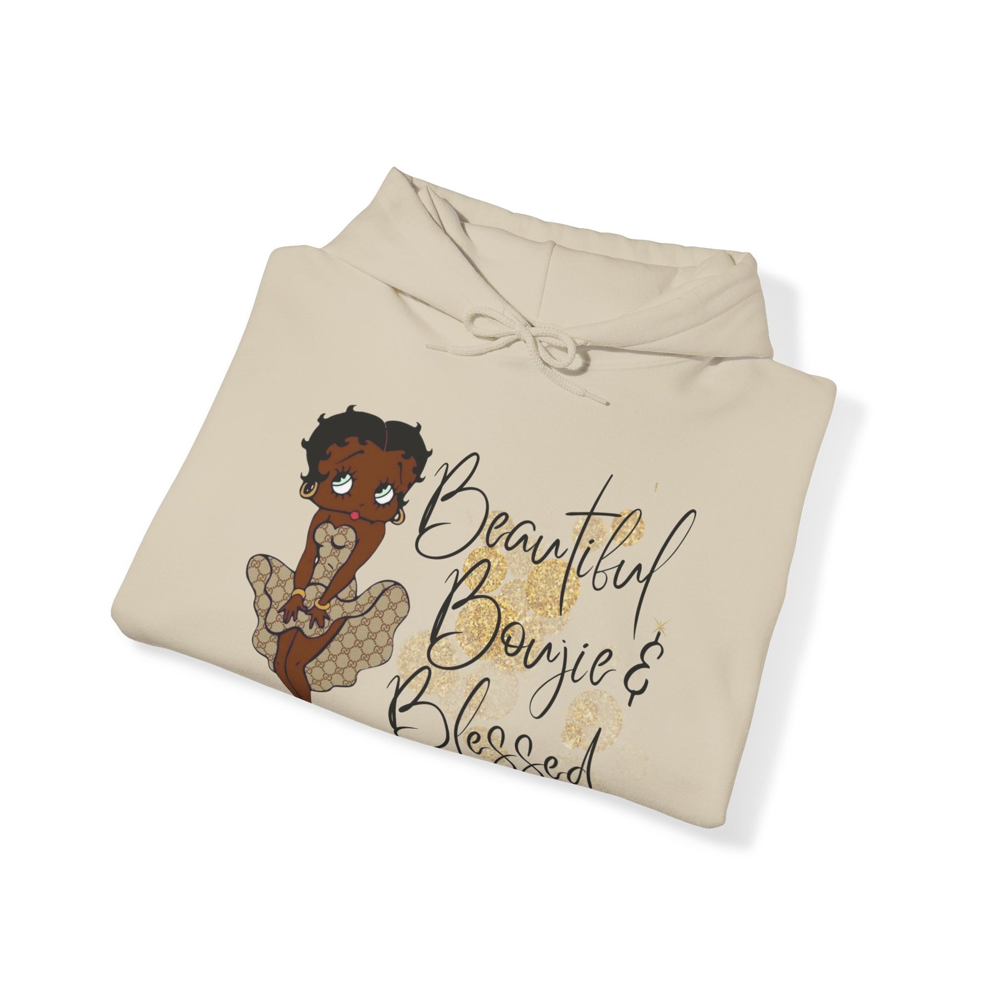 Brand63, African American Betty-Boop Hoodie, Celebrate Black History, culture Pride, Boujie Hoodie, Beautiful Black People. Blessed Black People, Apparel for Black People, Apparel for African Americans, free shipping, fast shipping