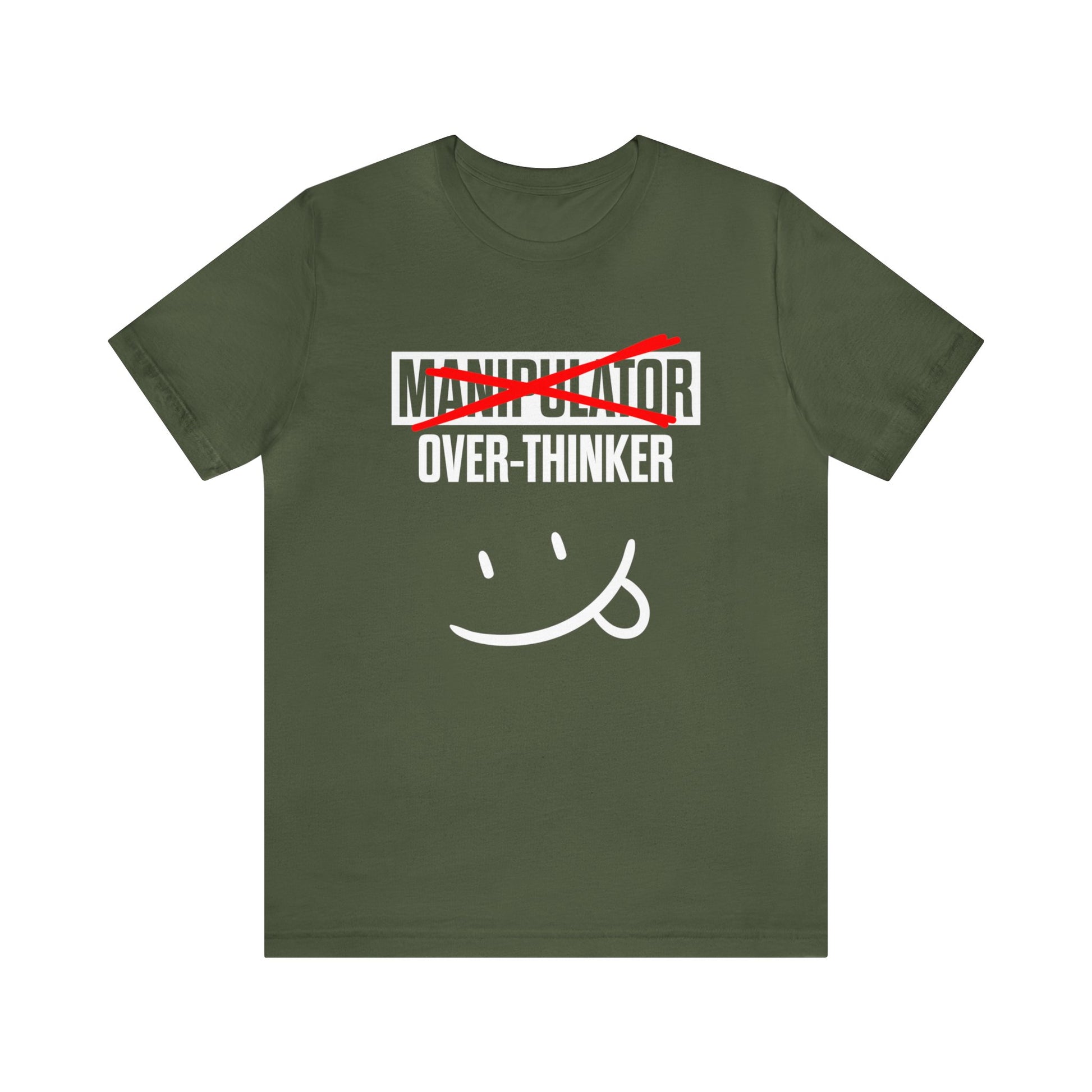 Manipulator Overthinker Graphic T-shirt, Customized, Brand63.com, Free Shipping