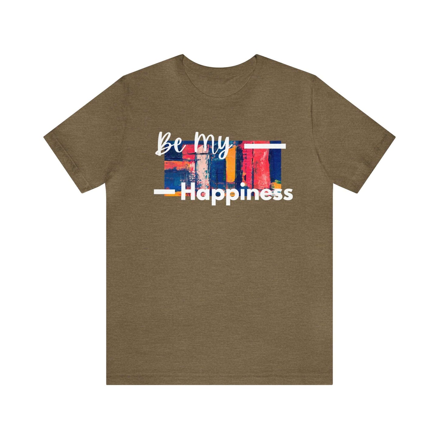 Put a little happiness in your day by adding our Soft cotton Graphic T-shirt to your daily vibe. free shipping, brand63.com, summer tshirt, summer apparel, custom tshirts for men and women, mental health tshirt, self-care