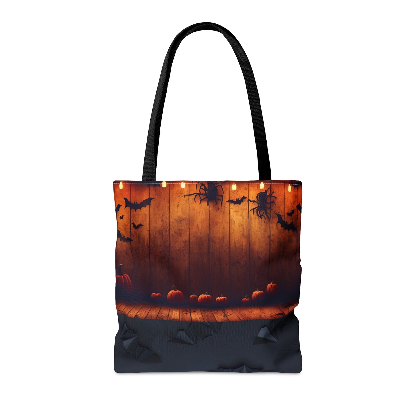 Hocus Pocus Spooky Season Halloween Tote Bag | Cute Pumpkin and Bat Design Purse | Trick or Treat Tote Bag