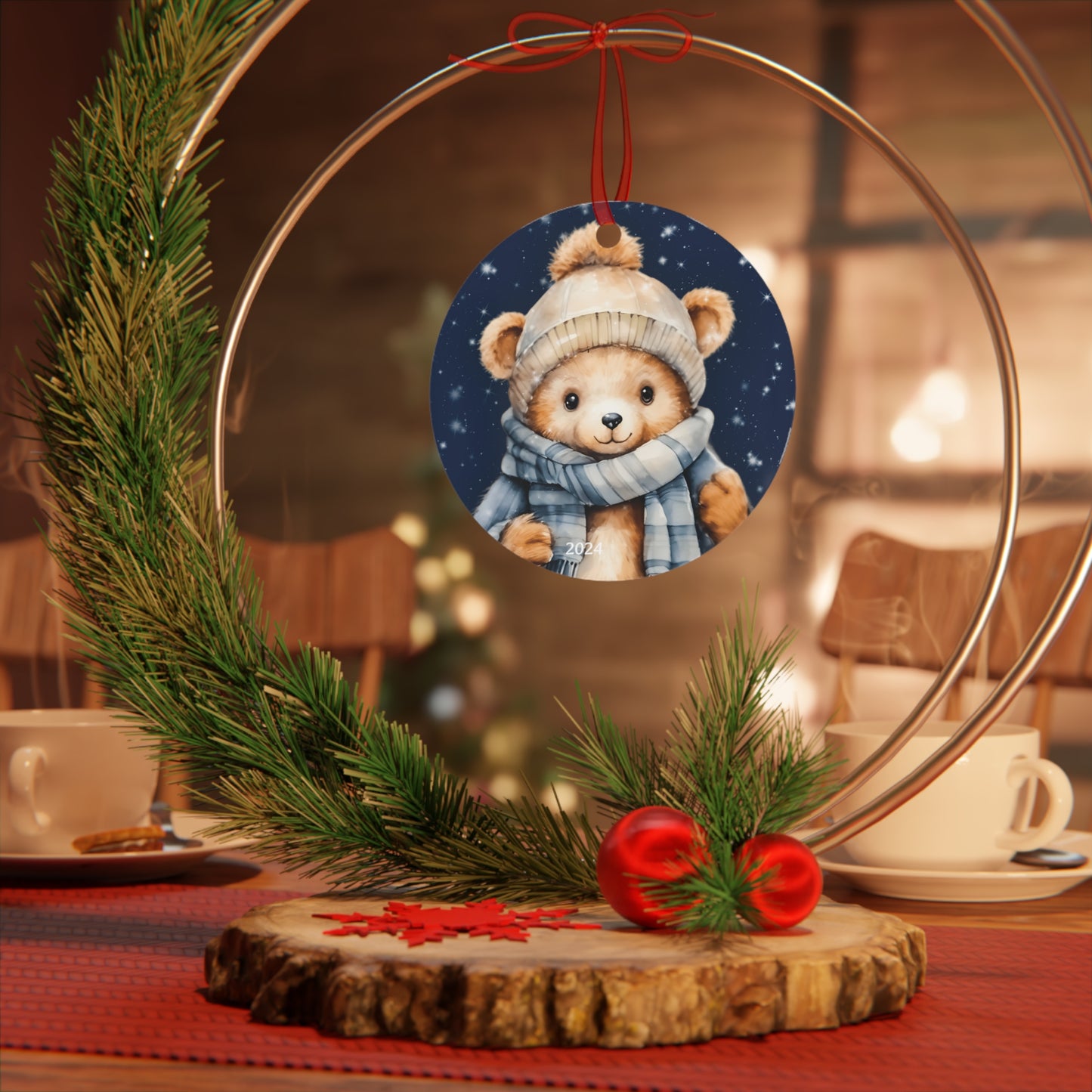 Exclusive Warm & Cozy Friends Ornament (Style 1)