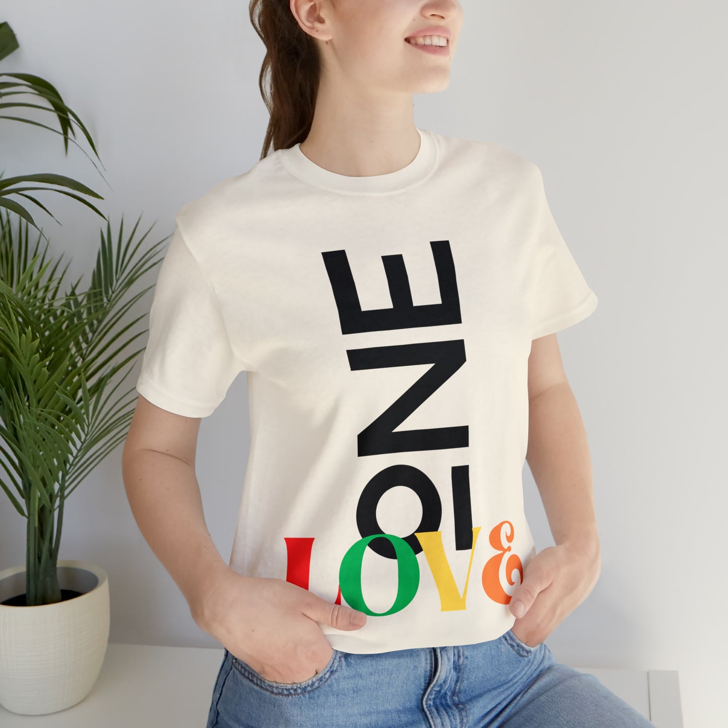 One Love! -  Soft Jersey T-Shirt - Brand63