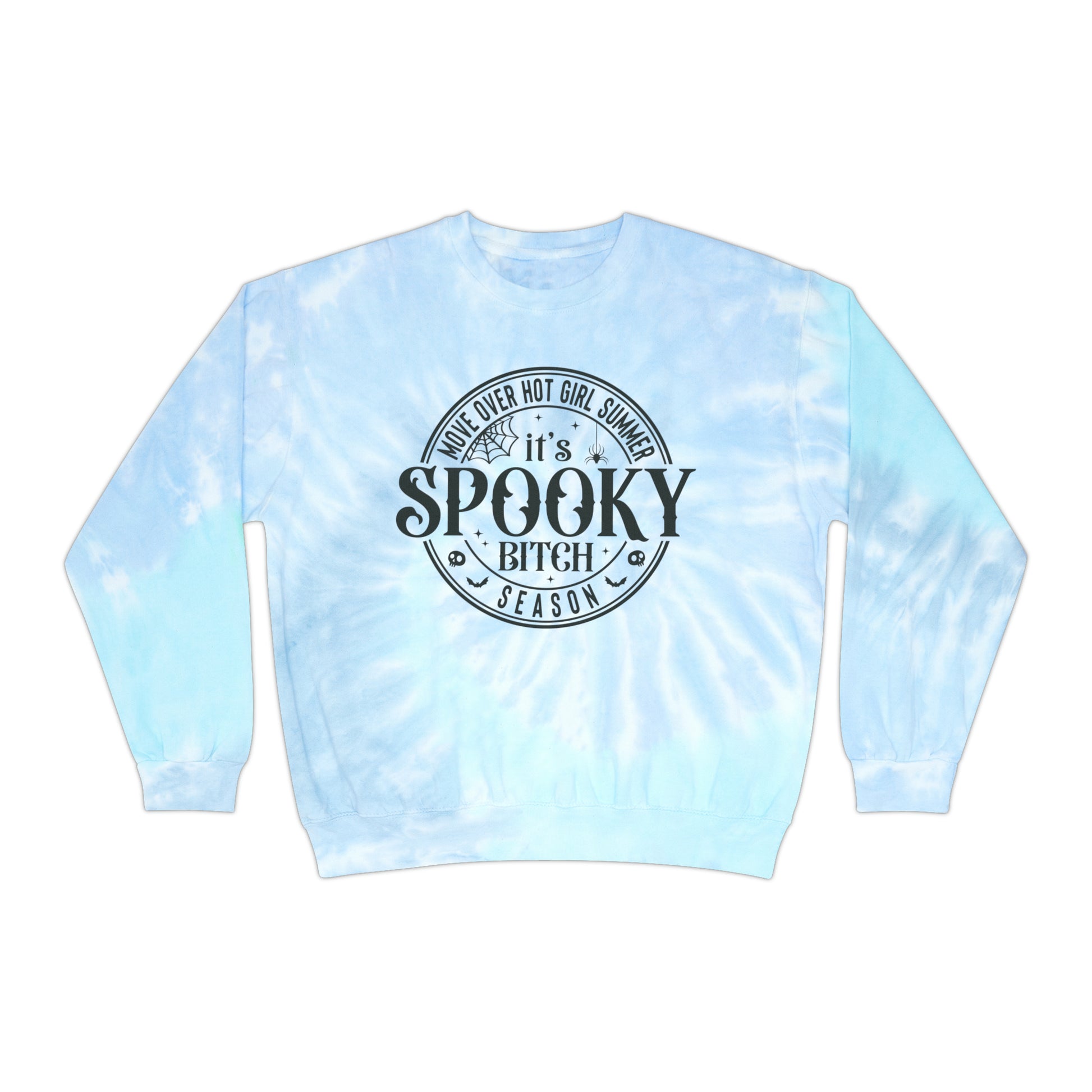  Halloween Enthusiasts: Whether you are searching for the 'ultimate Halloween sweatshirt', 'vibrant tie-dye Halloween fleece', or 'funny Halloween statement sweatshirt,' our product stands tall 