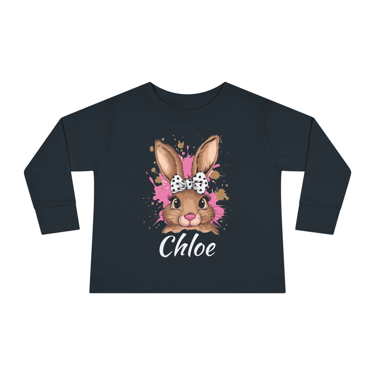 Personalized Easter Bunny Toddler Tee