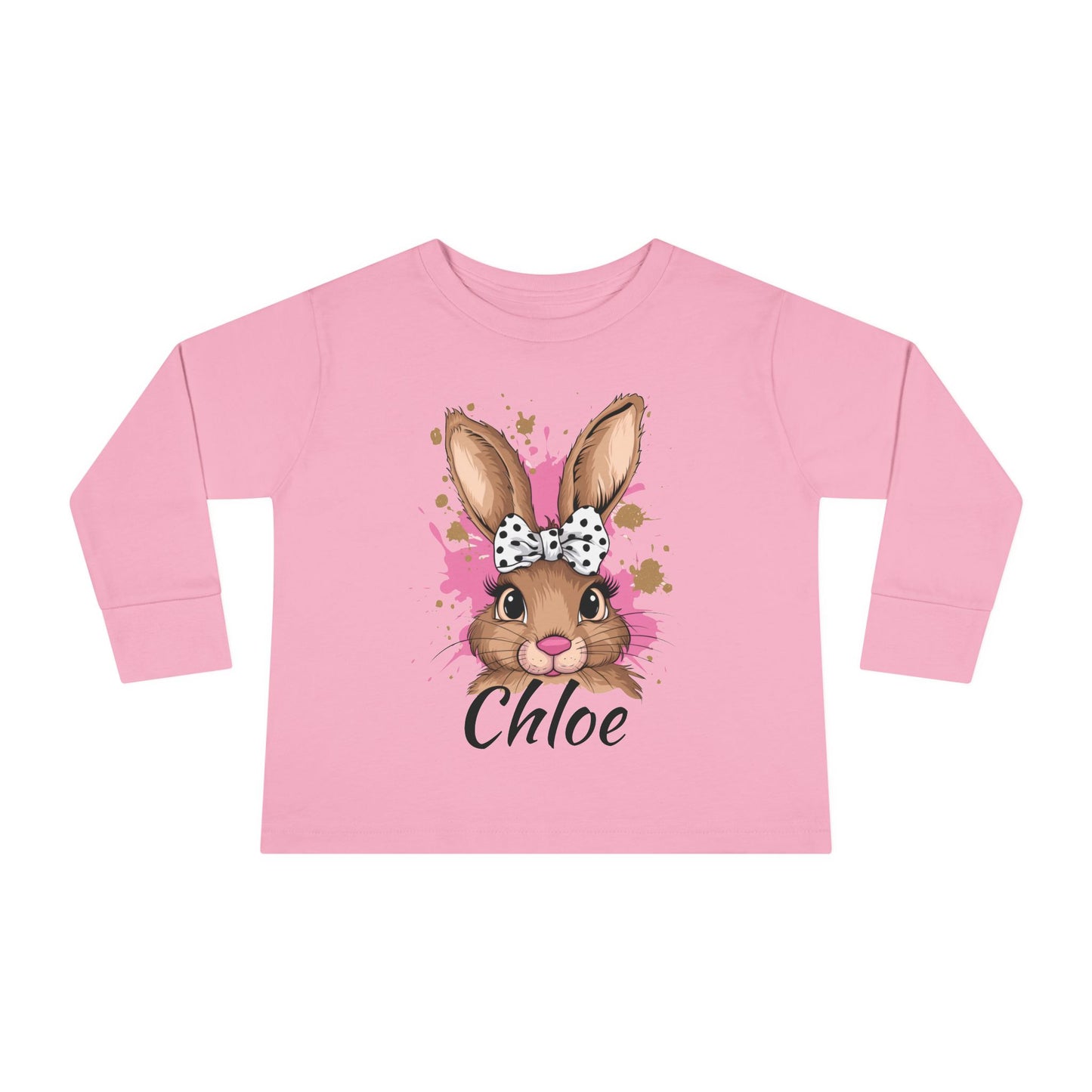 Personalized Easter Bunny Toddler Tee