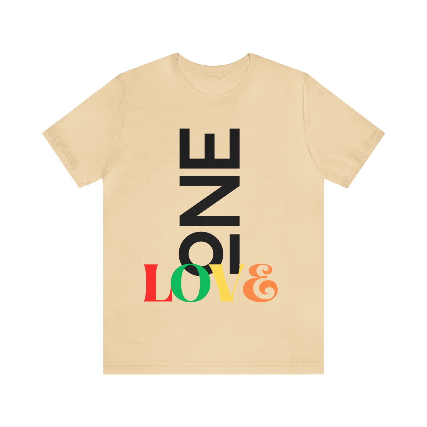 One Love! -  Soft Jersey T-Shirt - Brand63