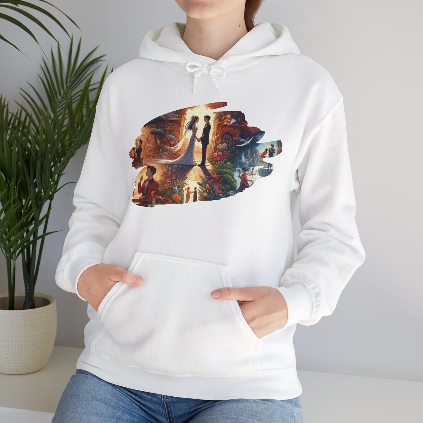 Mosaic Love Story Hoodie