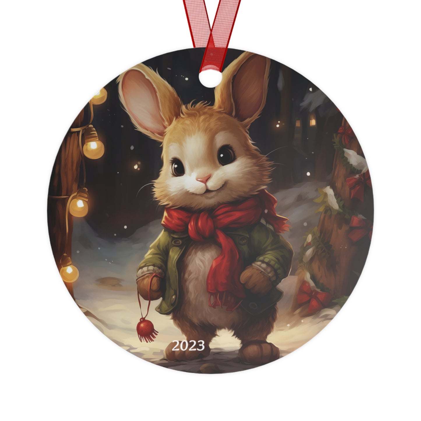 Exclusive Warm & Cozy Friends Ornament, (Style 4)