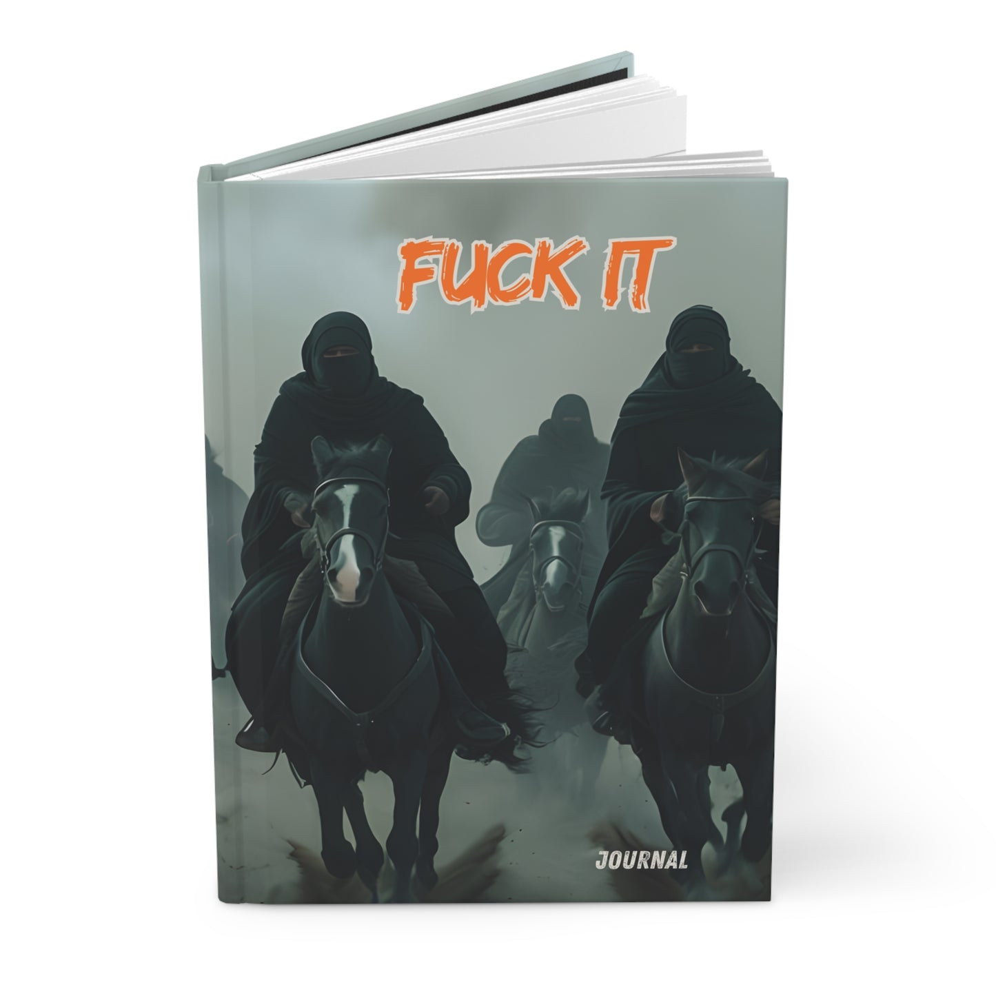 Ready For Battle "FUCK IT" Hardcover Journal - Notebook