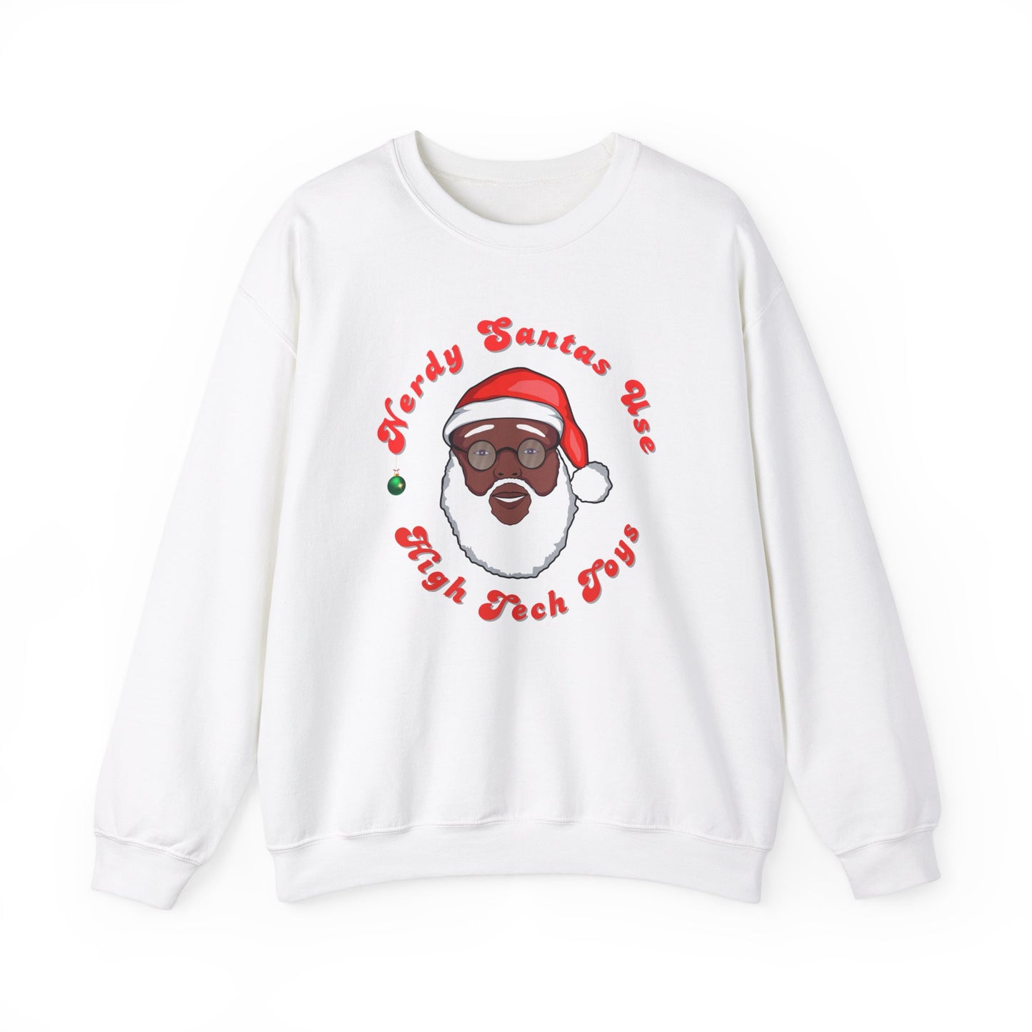 Nerdy Santas Christmas Sweatshirt