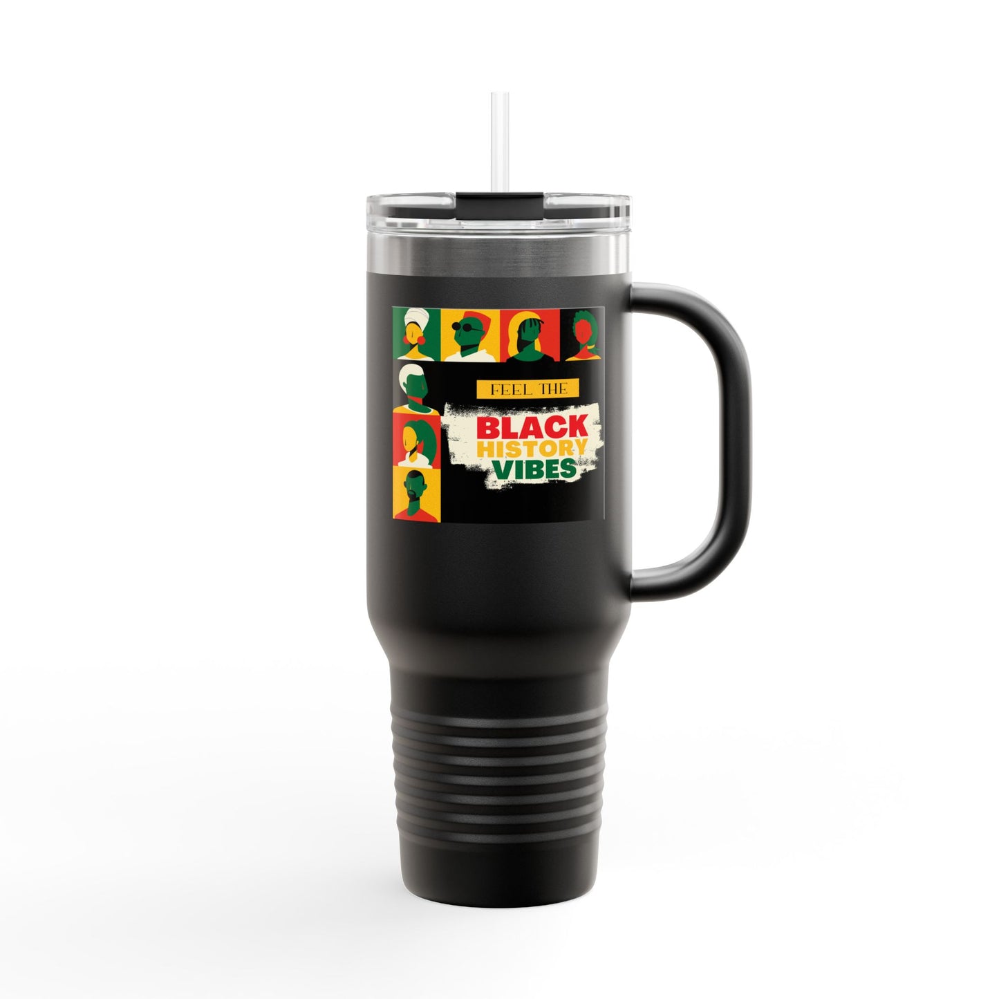 Travel Mug - Black History Month Black Culture Design