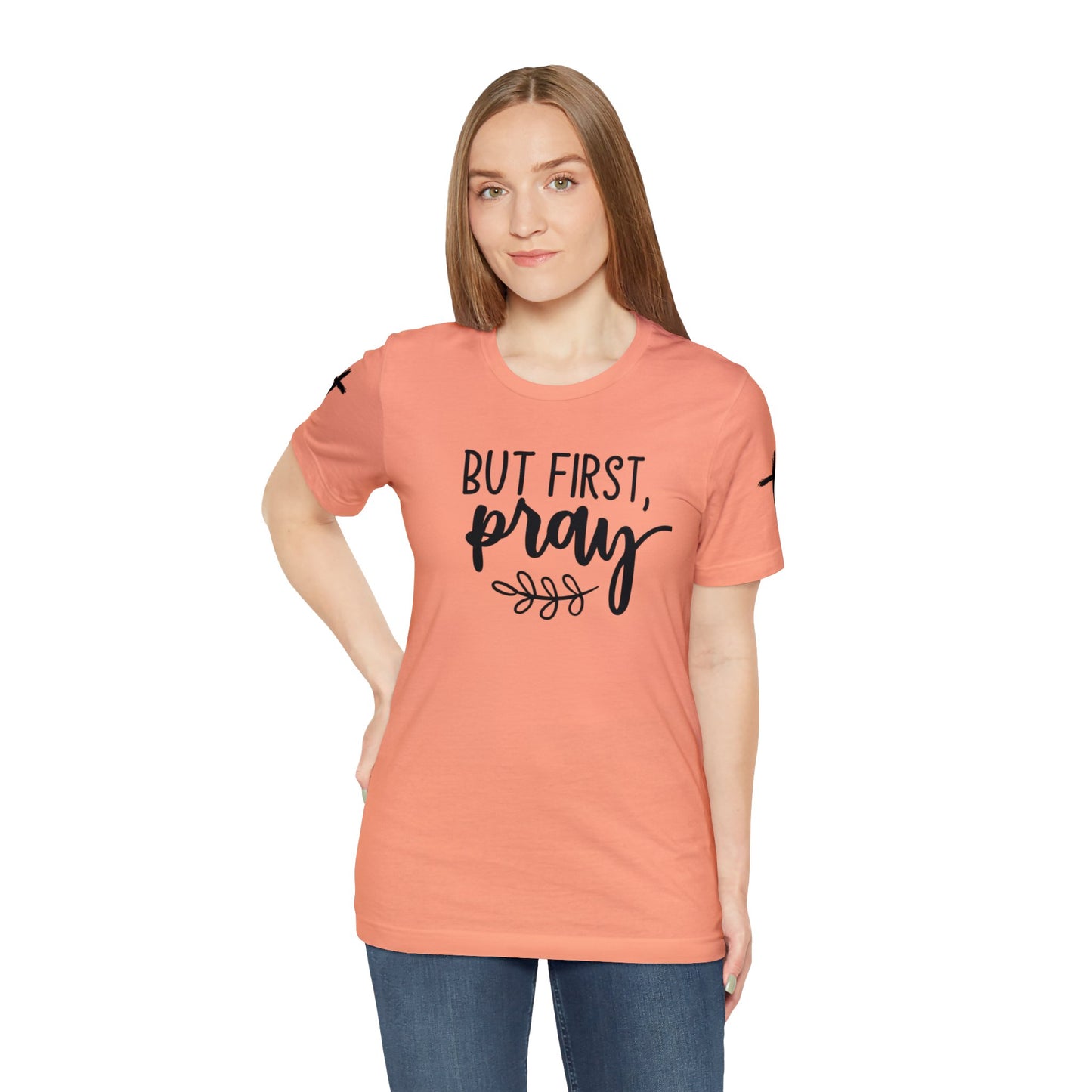 Faith-Based T-shirt | Prayer T-shirt with Sleeve Designs