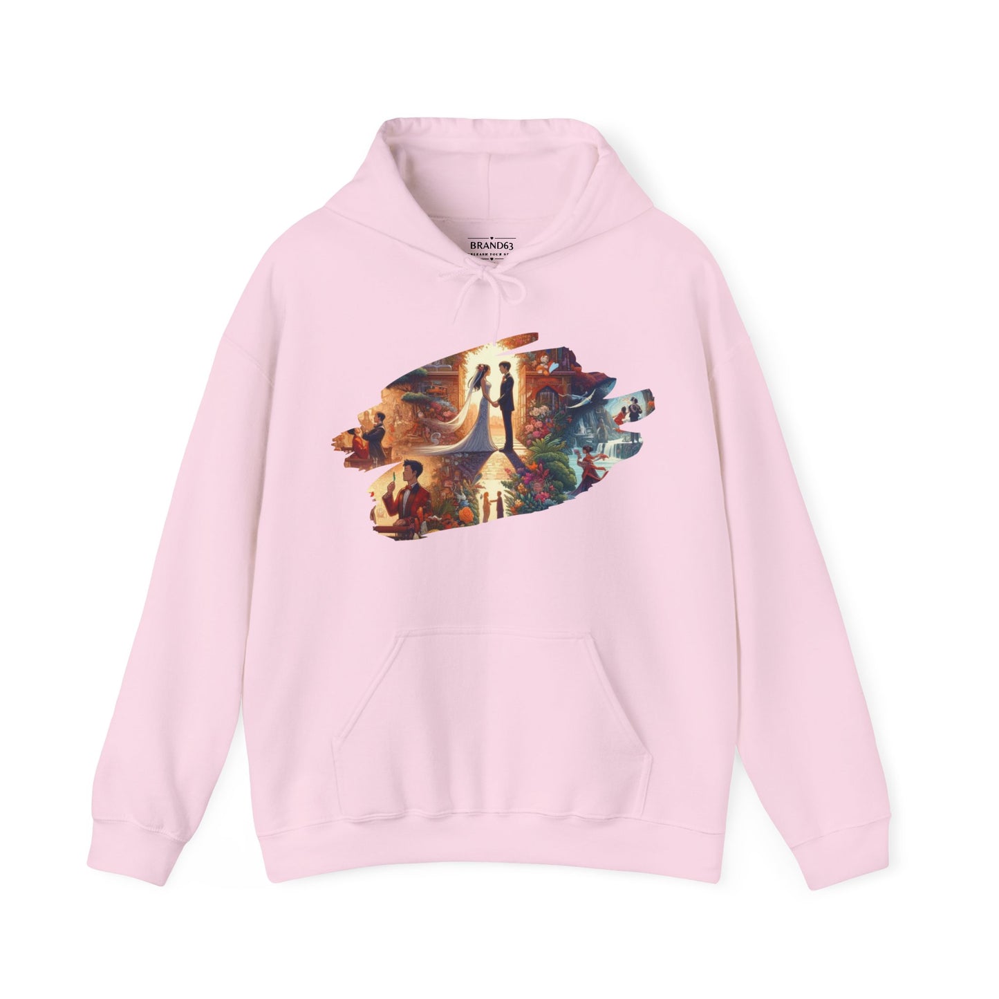 Mosaic Love Story Hoodie