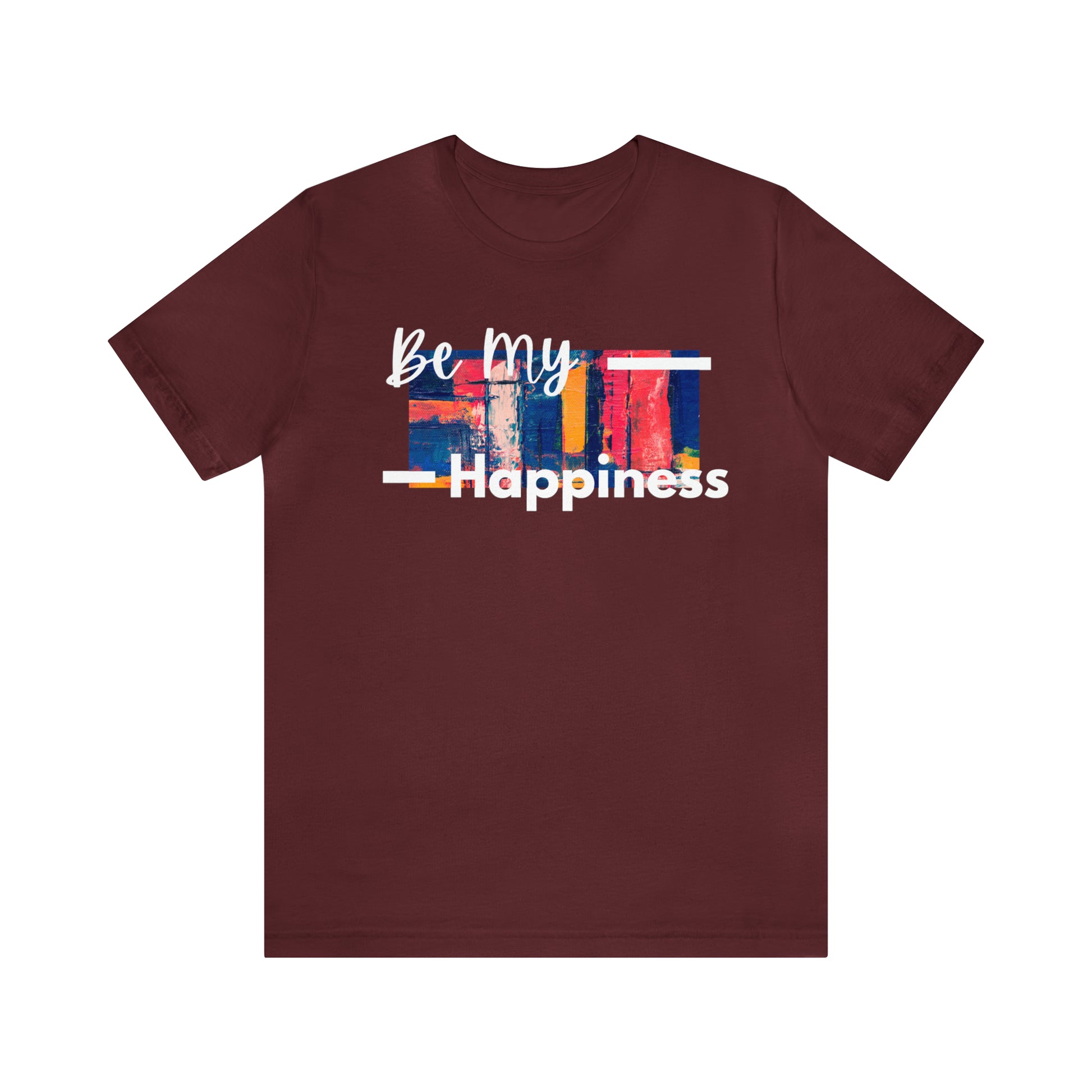 Put a little happiness in your day by adding our Soft cotton Graphic T-shirt to your daily vibe. free shipping, brand63.com, summer tshirt, summer apparel, custom tshirts for men and women, mental health tshirt, self-care