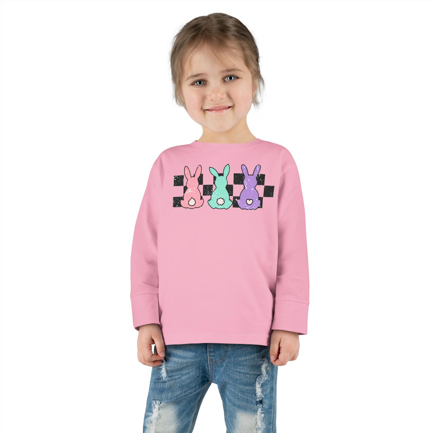 Easter Bunny Parade Toddler Long-Sleeve Shirt