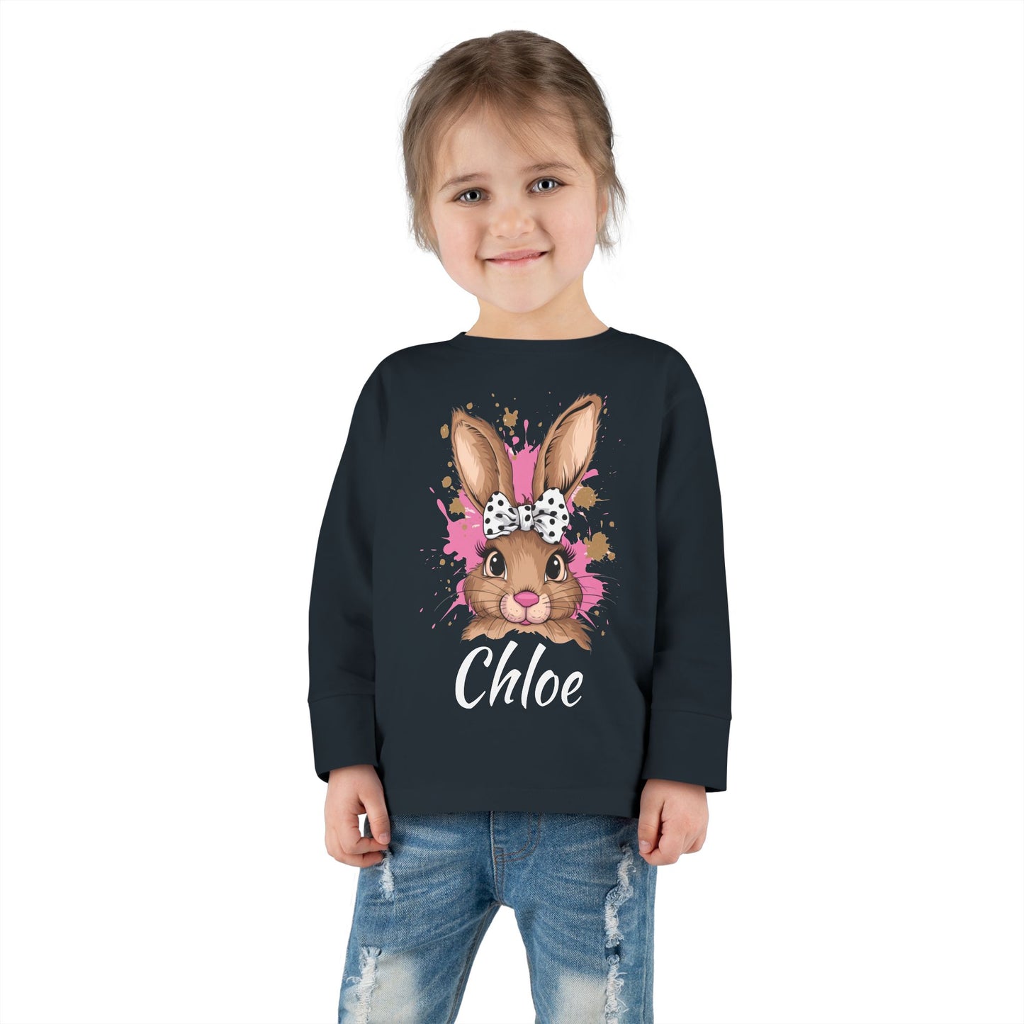 Personalized Easter Bunny Toddler Tee