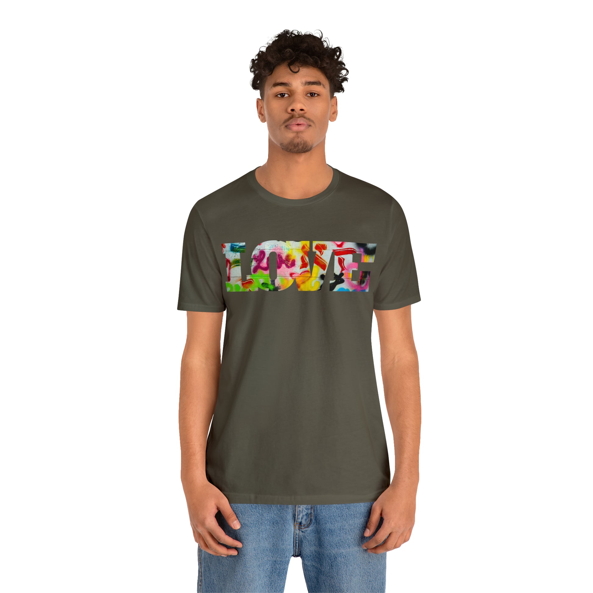 Popular Graffiti Love Jersey T-Shirt | Urban Love Story Shirt Is Back! - Brand63