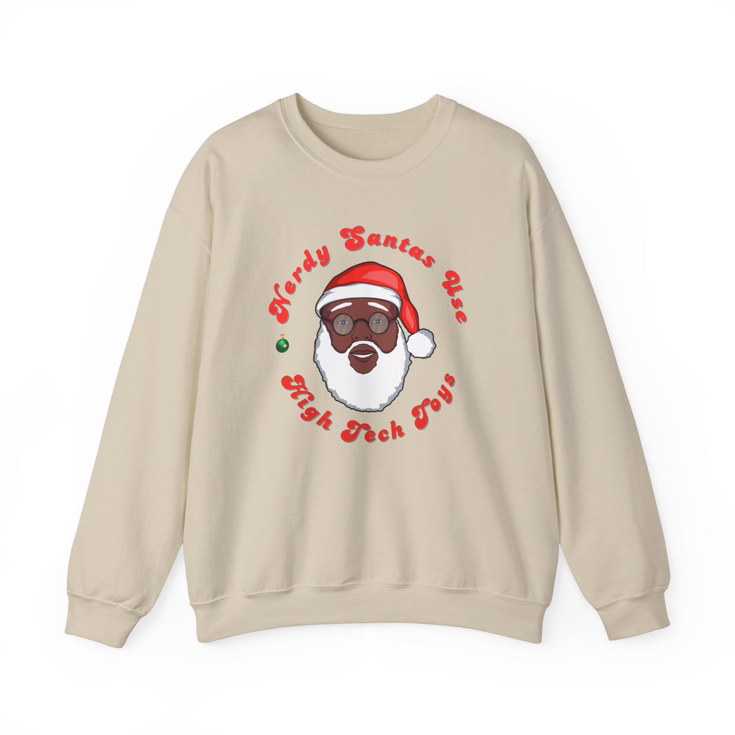 Nerdy Santas Christmas Sweatshirt