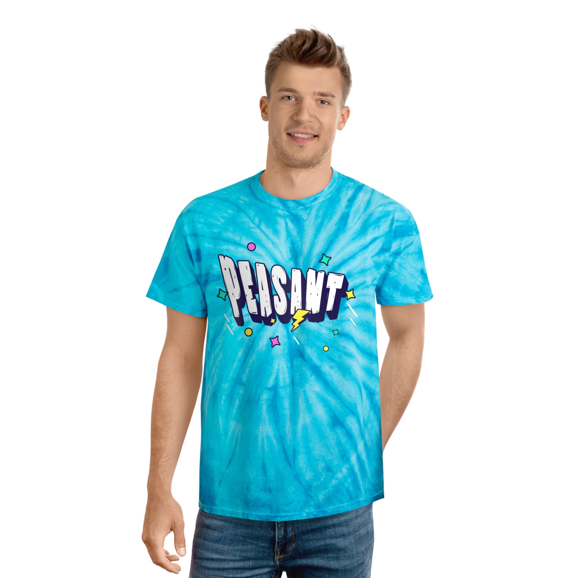 Peasant Sarcastic Funny Tie-Dye Tee, Cyclone Shirt