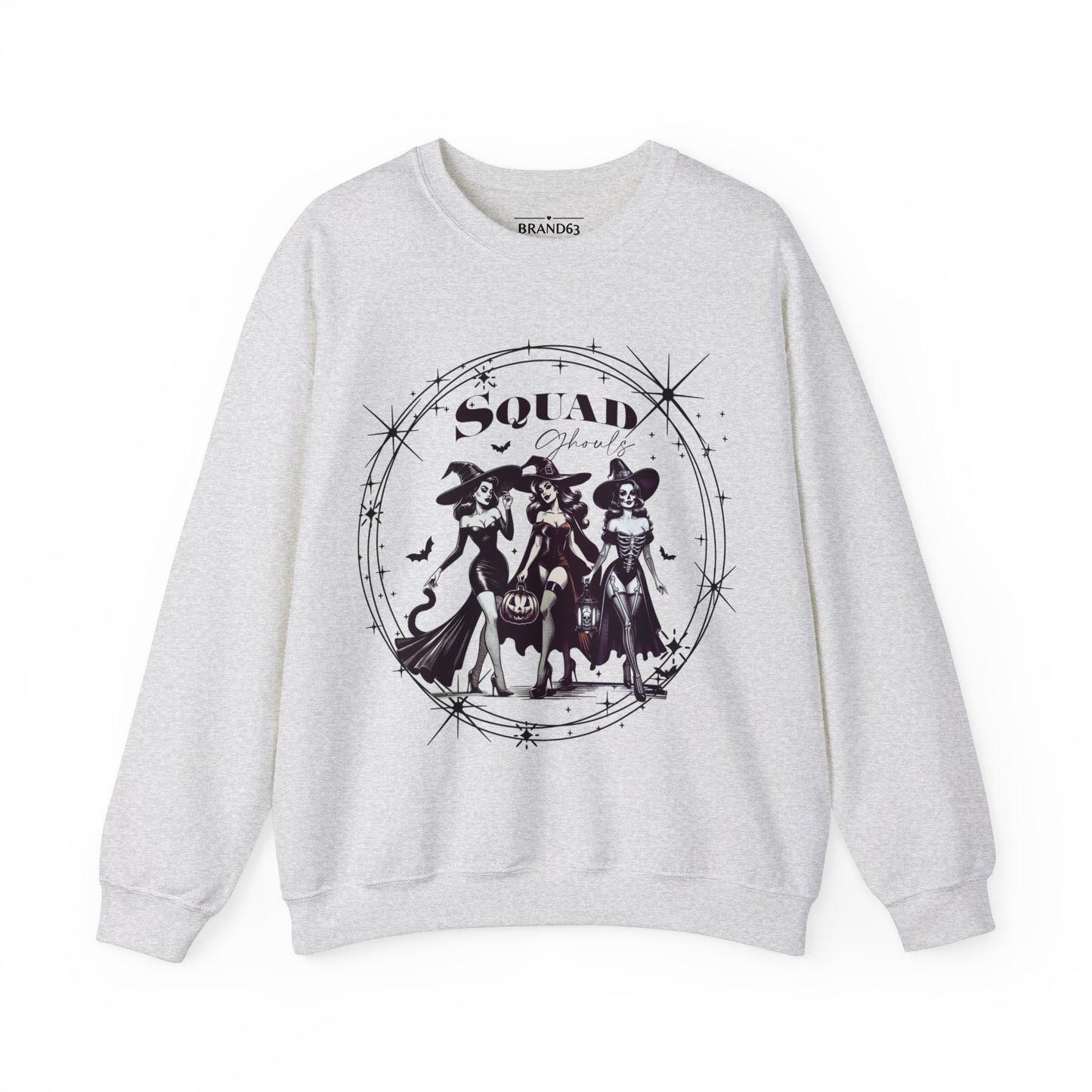 Squad Ghouls Witchy Halloween Sweatshirt