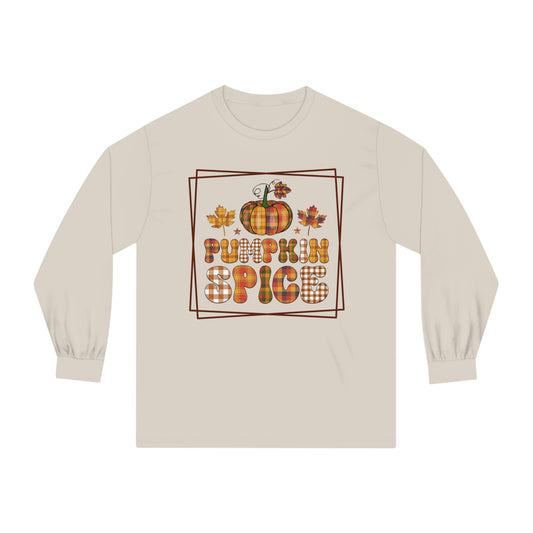 Fall Pumpkin Spice Cozy Colors Long Sleeve Shirt - Brand63