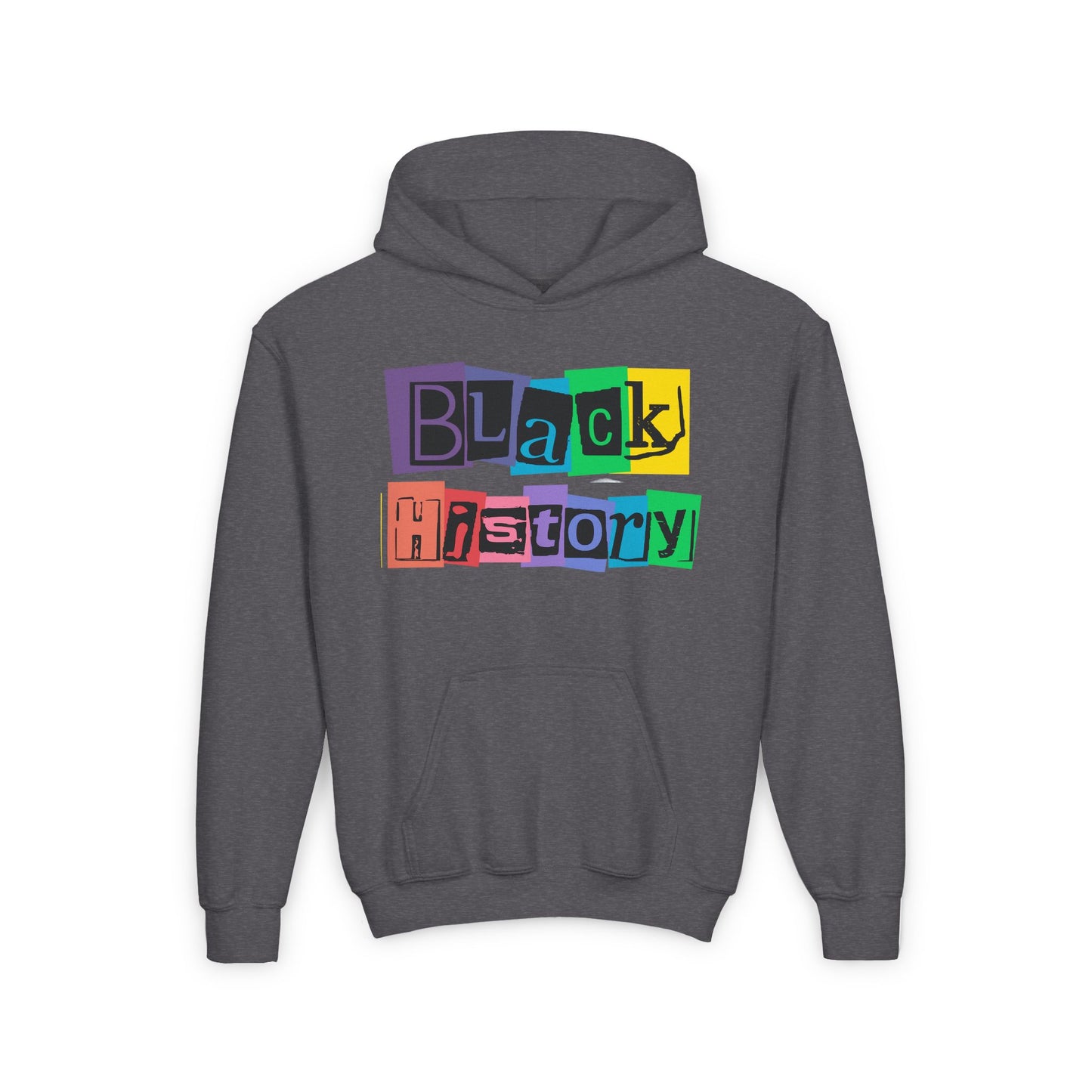 Youth Black History Heritage Iconic Hoodie | Famous Black Icons Hoodie