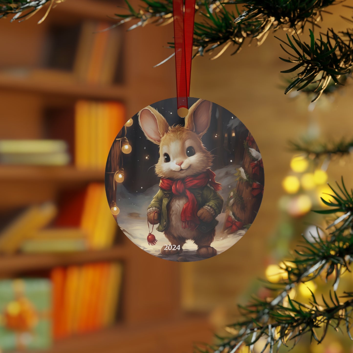 Exclusive Warm & Cozy Friends Ornament, (Style 4)