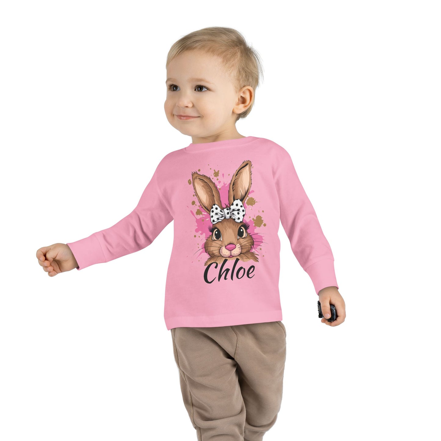 Personalized Easter Bunny Toddler Tee