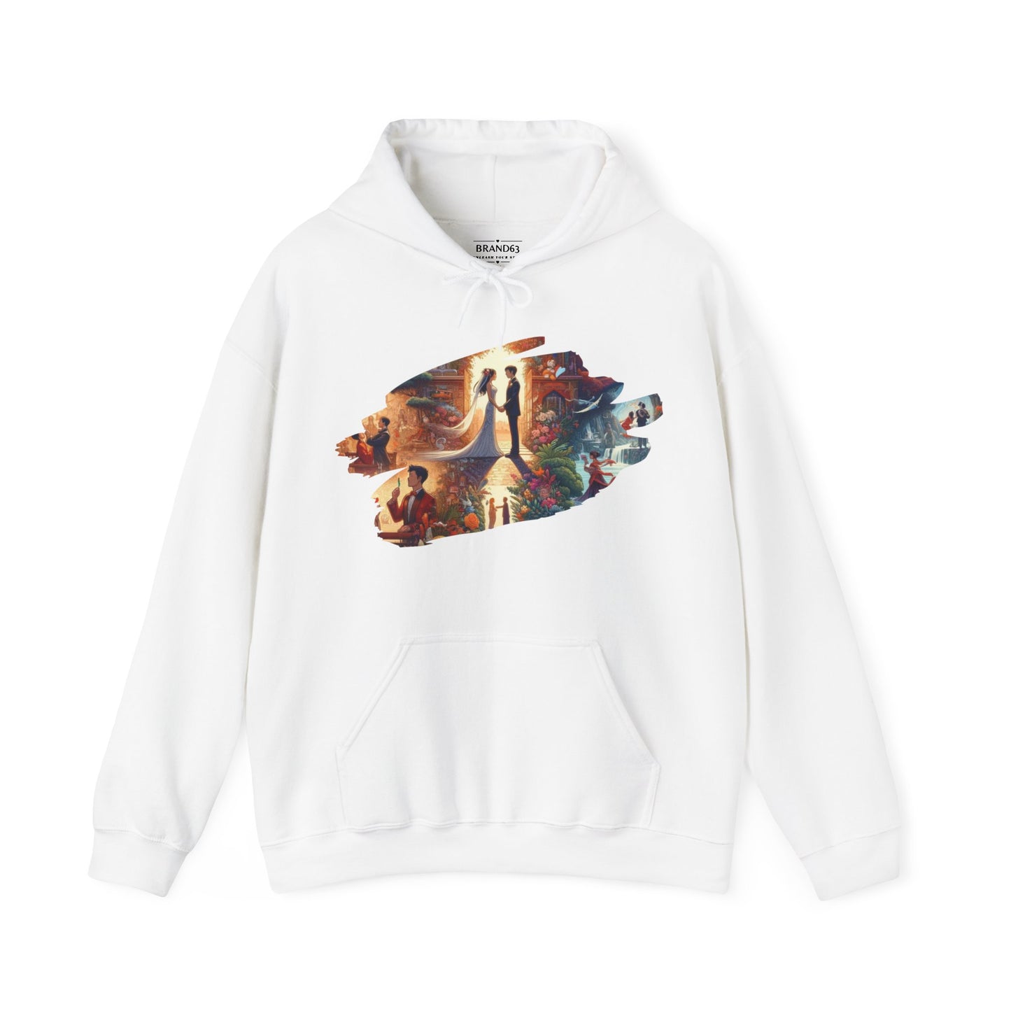 Mosaic Love Story Hoodie