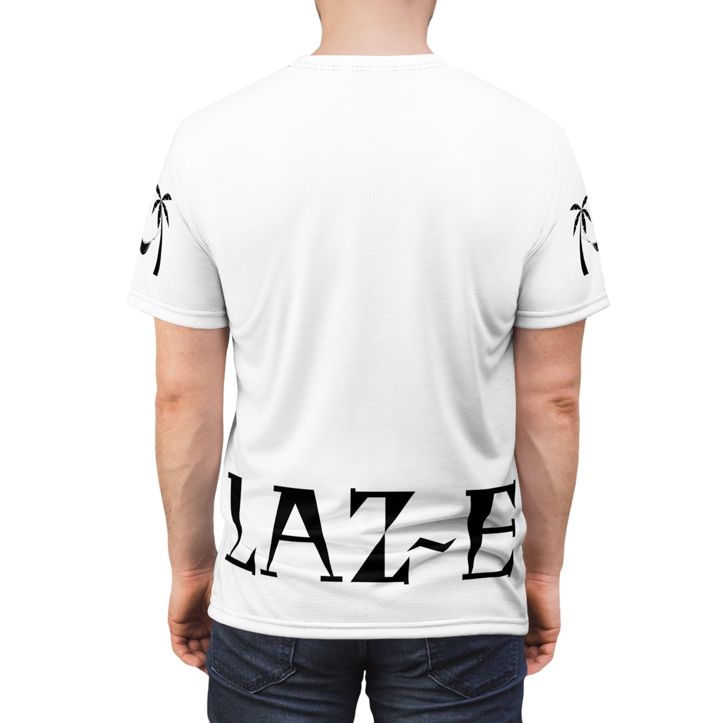 Men's summer white tshirt, relax by the pool apparel, Summer apparel for men. 